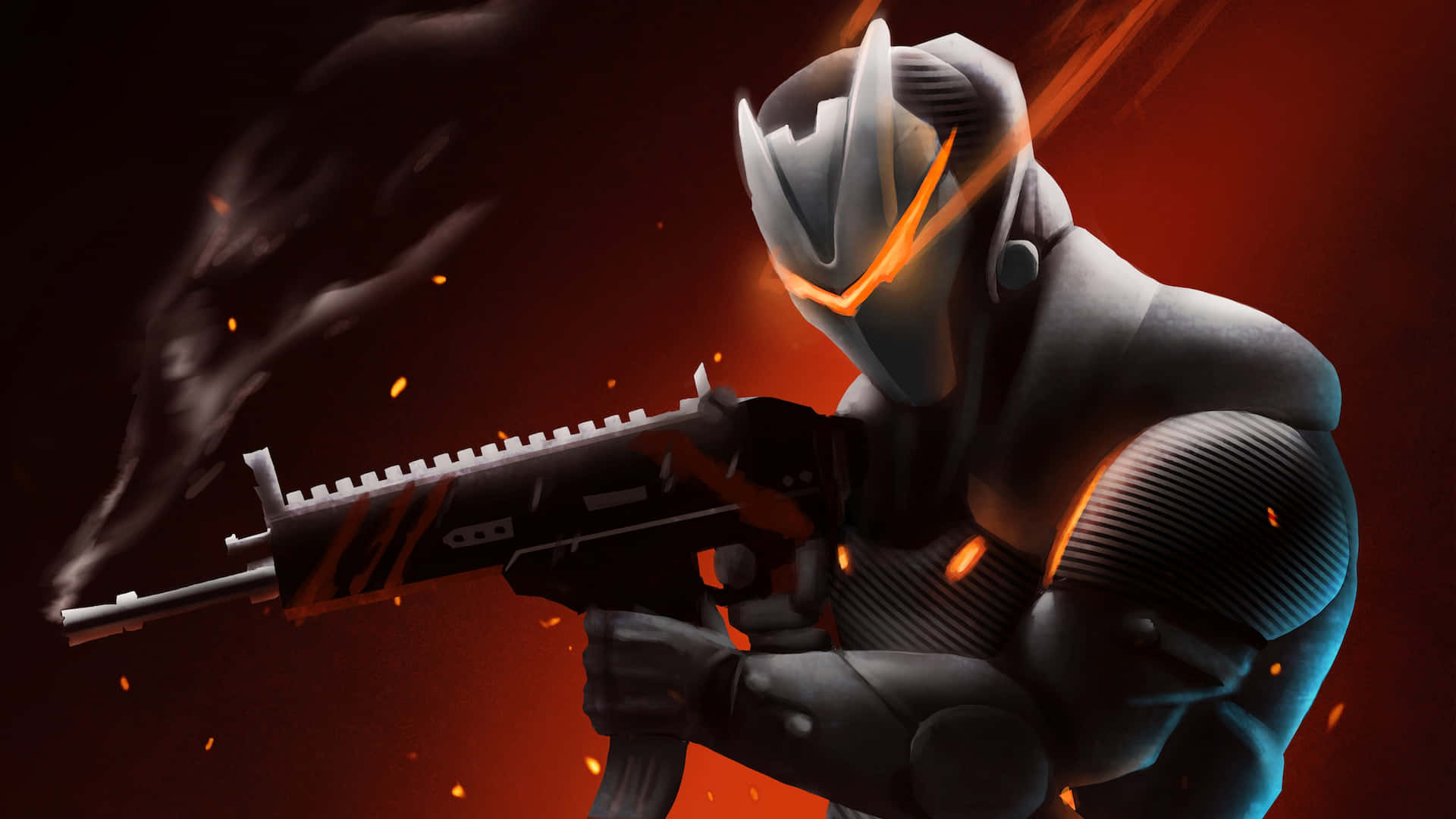 Fortnite Battle Royale Omega 4k Background