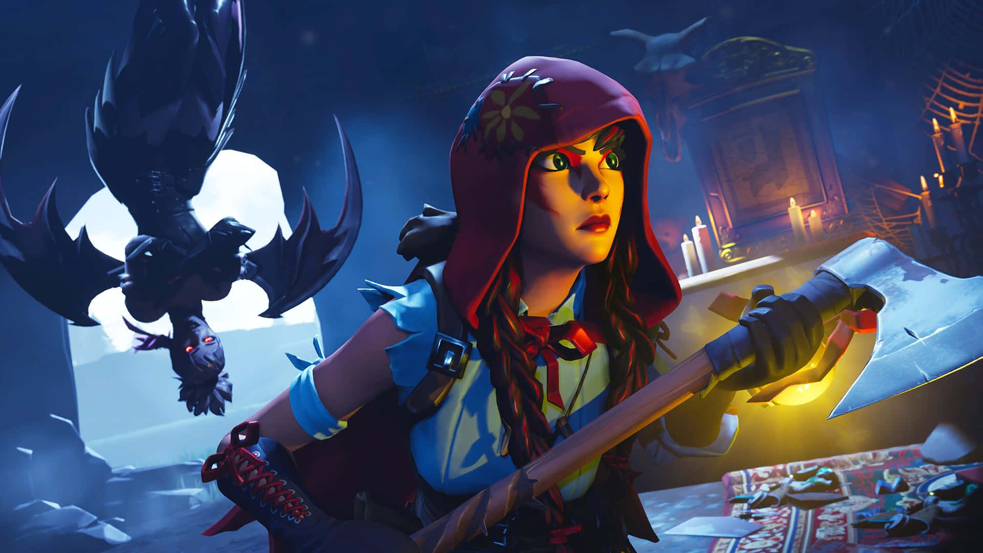 Fortnite Battle Royale Wendy's 4k Background