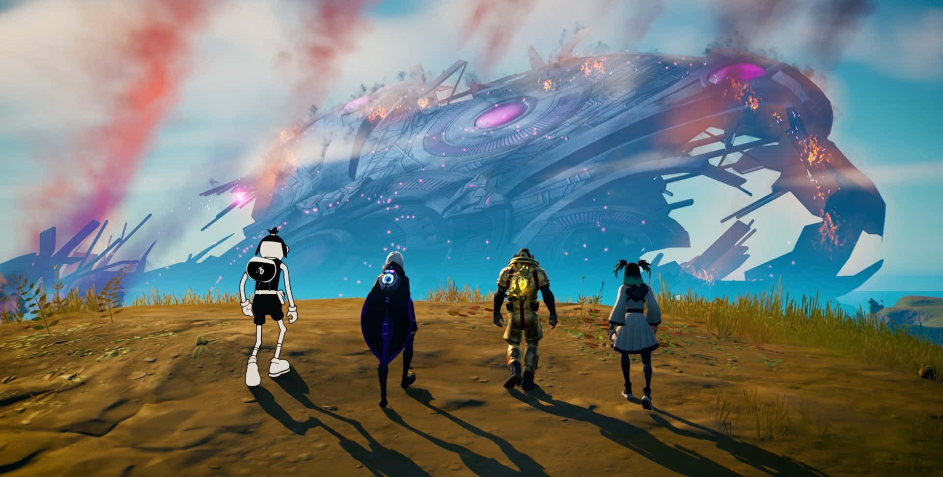 Fortnite Chapter2 Alien Mothership Encounter Background
