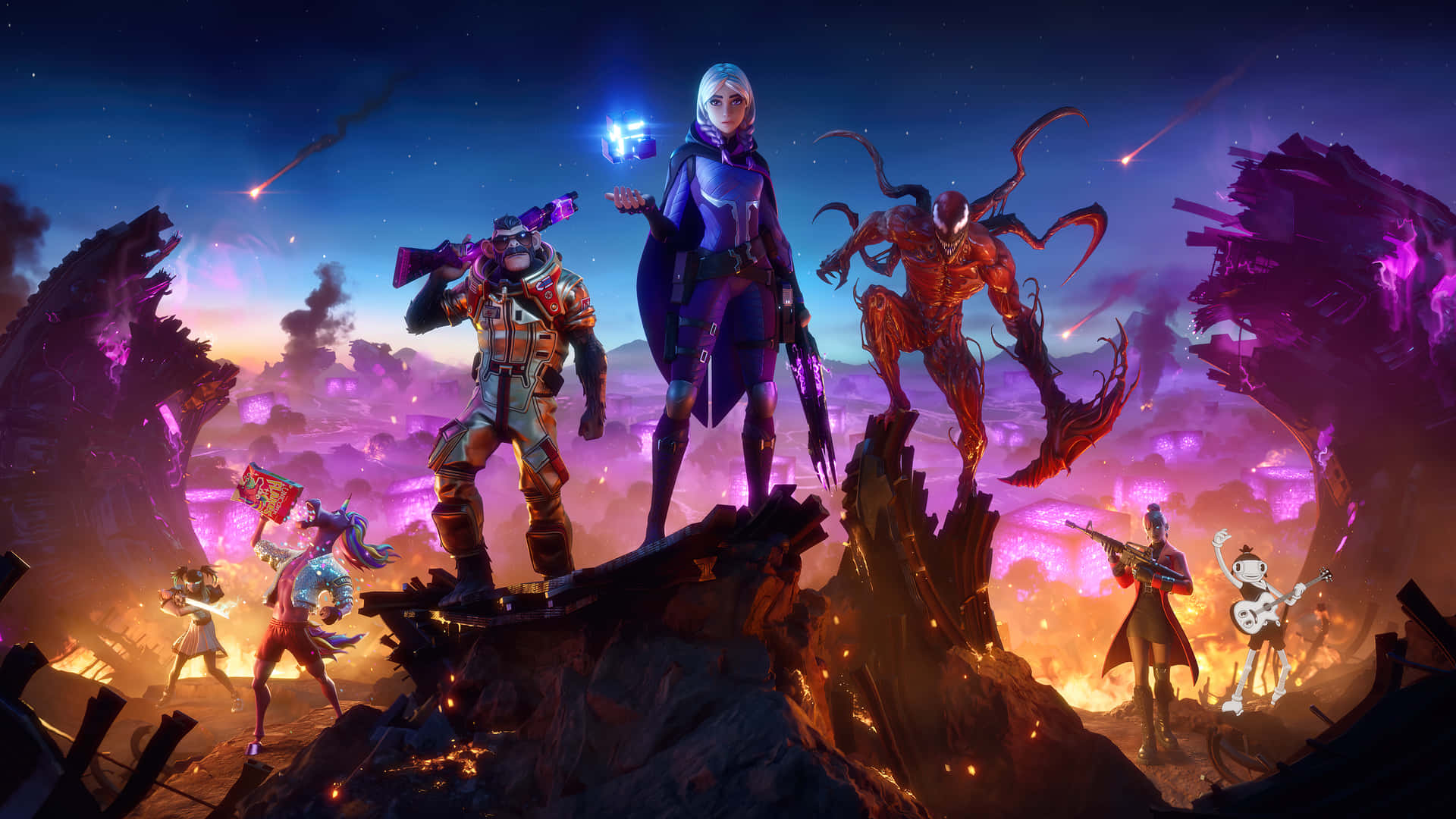 Fortnite Chapter2 Epic Characters Showdown Background