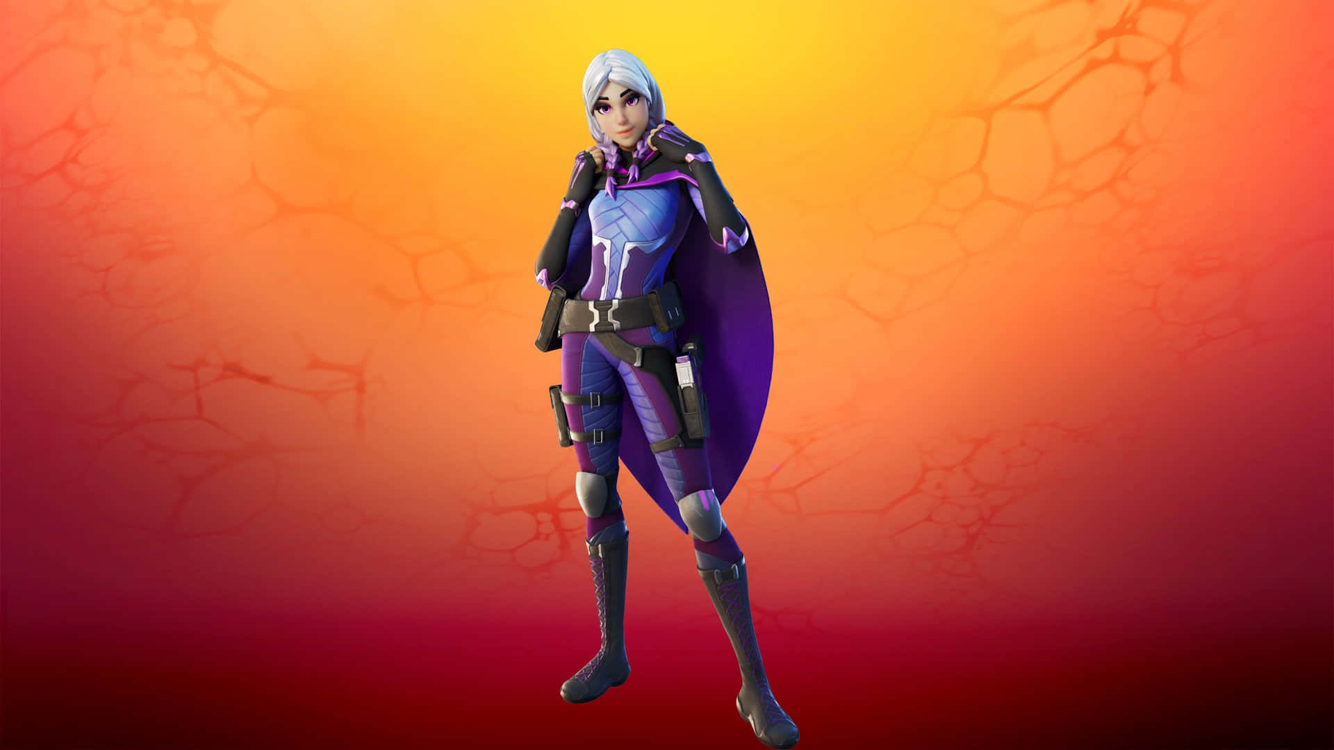 Fortnite Chapter2 Female Character Pose Background
