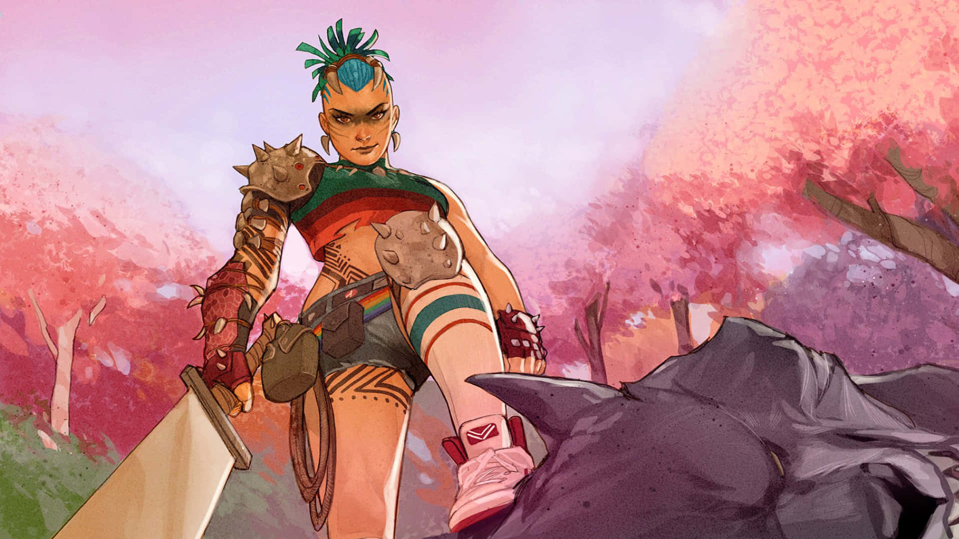 Fortnite Chapter2 Warrior Stance Background