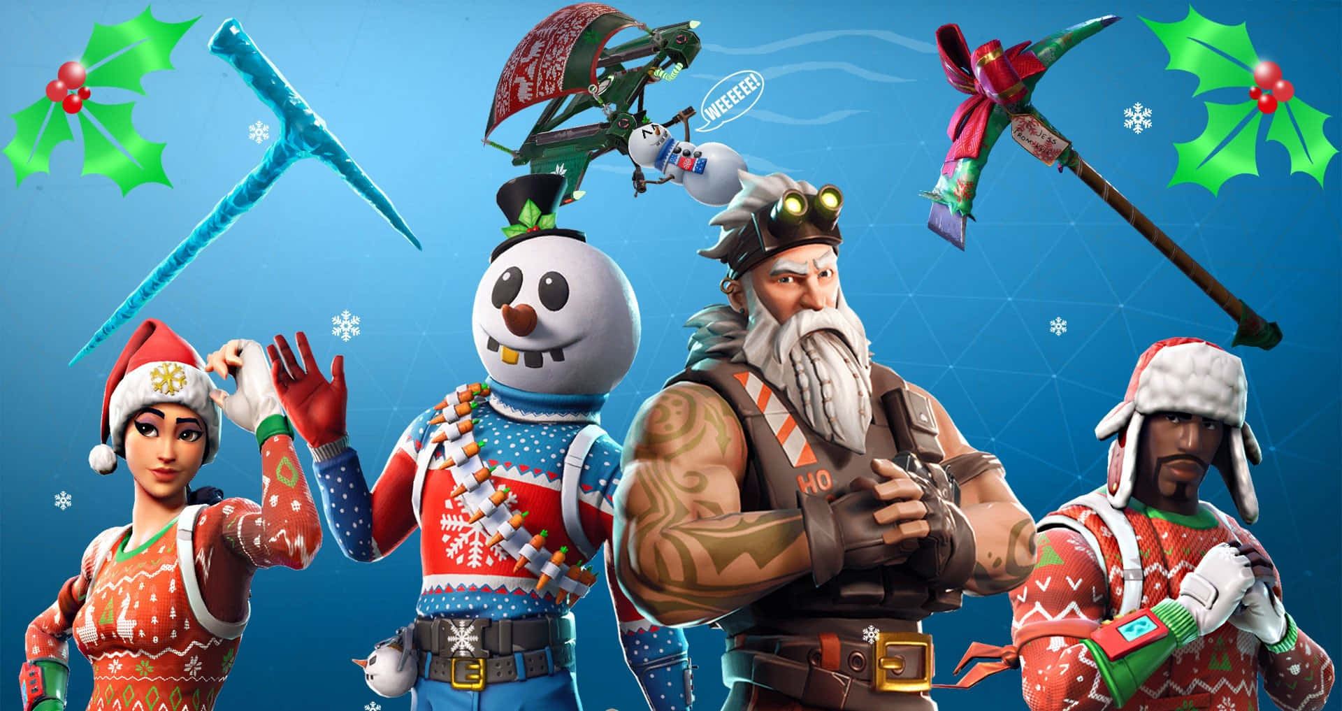 Fortnite Character Christmas