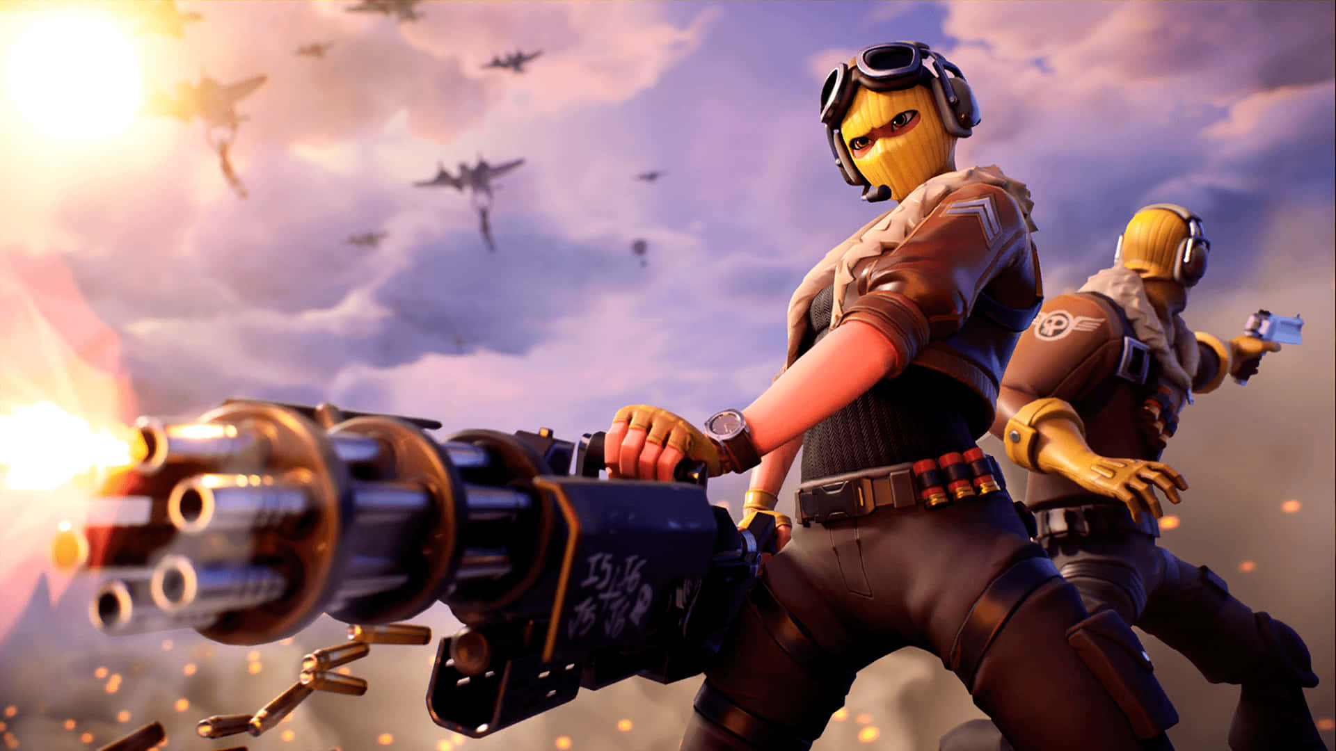 Fortnite Cumulative Raptor Skin Background