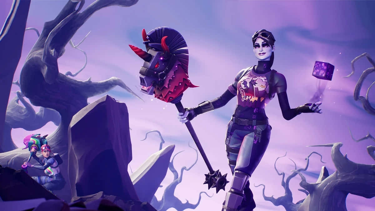 Fortnite Dark Bomber Character Artwork Background