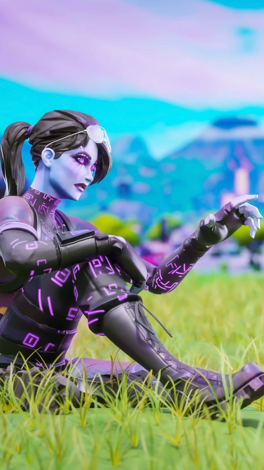 Fortnite Dark Bomber Character Pose Background