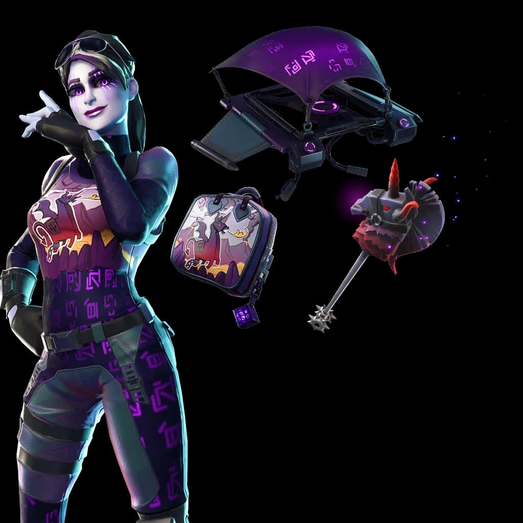 Fortnite Dark Bomber Cosmetics Showcase Background