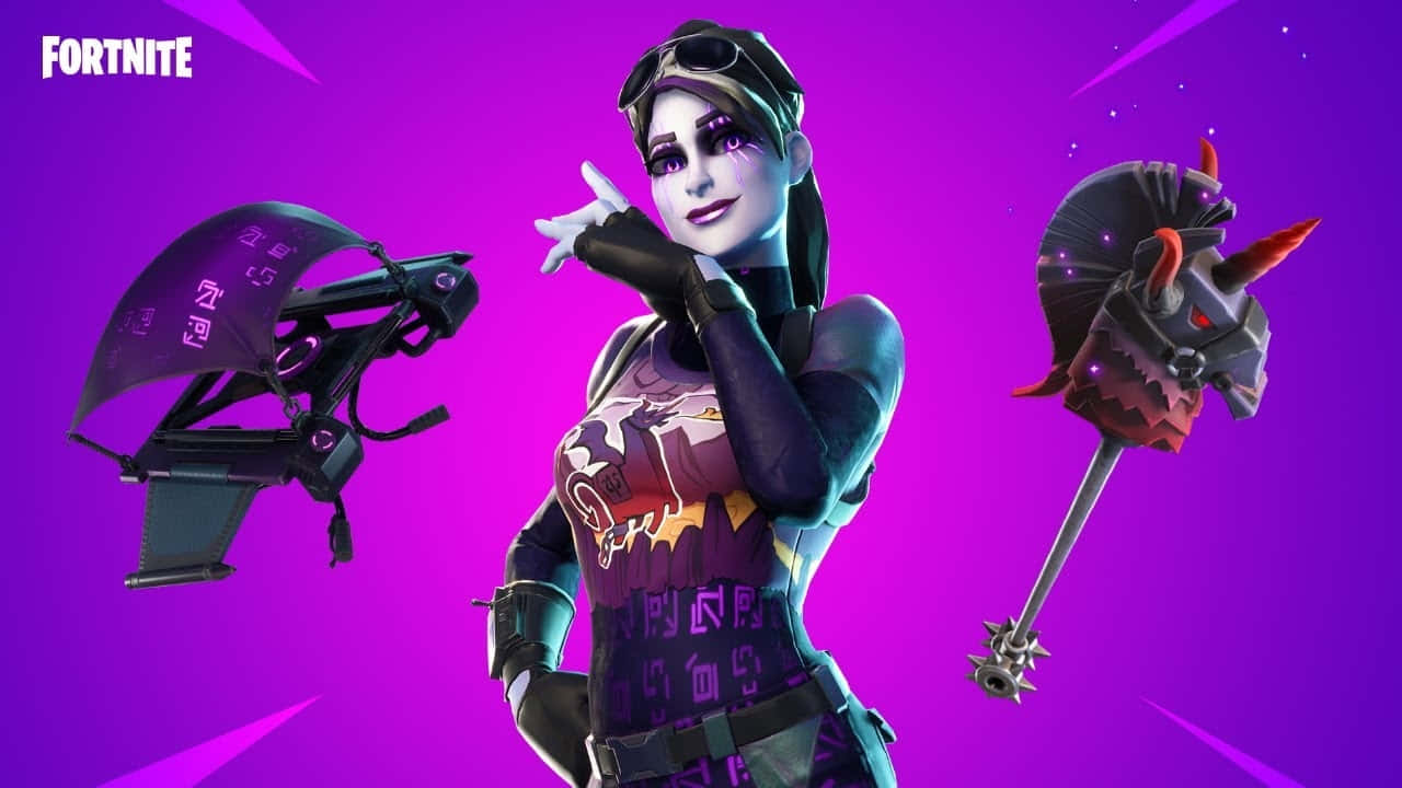 Fortnite Dark Bomber Pose Background