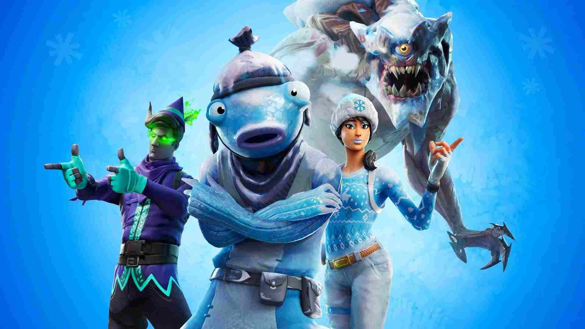 Fortnite Fishstick Polar Legends Background