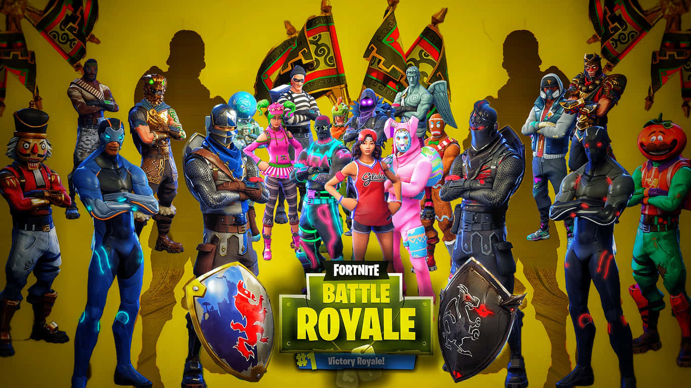 Fortnite Game Wallpaper For 1366x768 Resolution Background