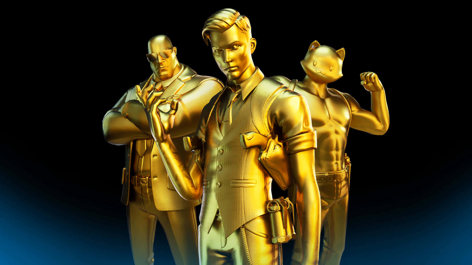 Fortnite Golden Agent Skins Background