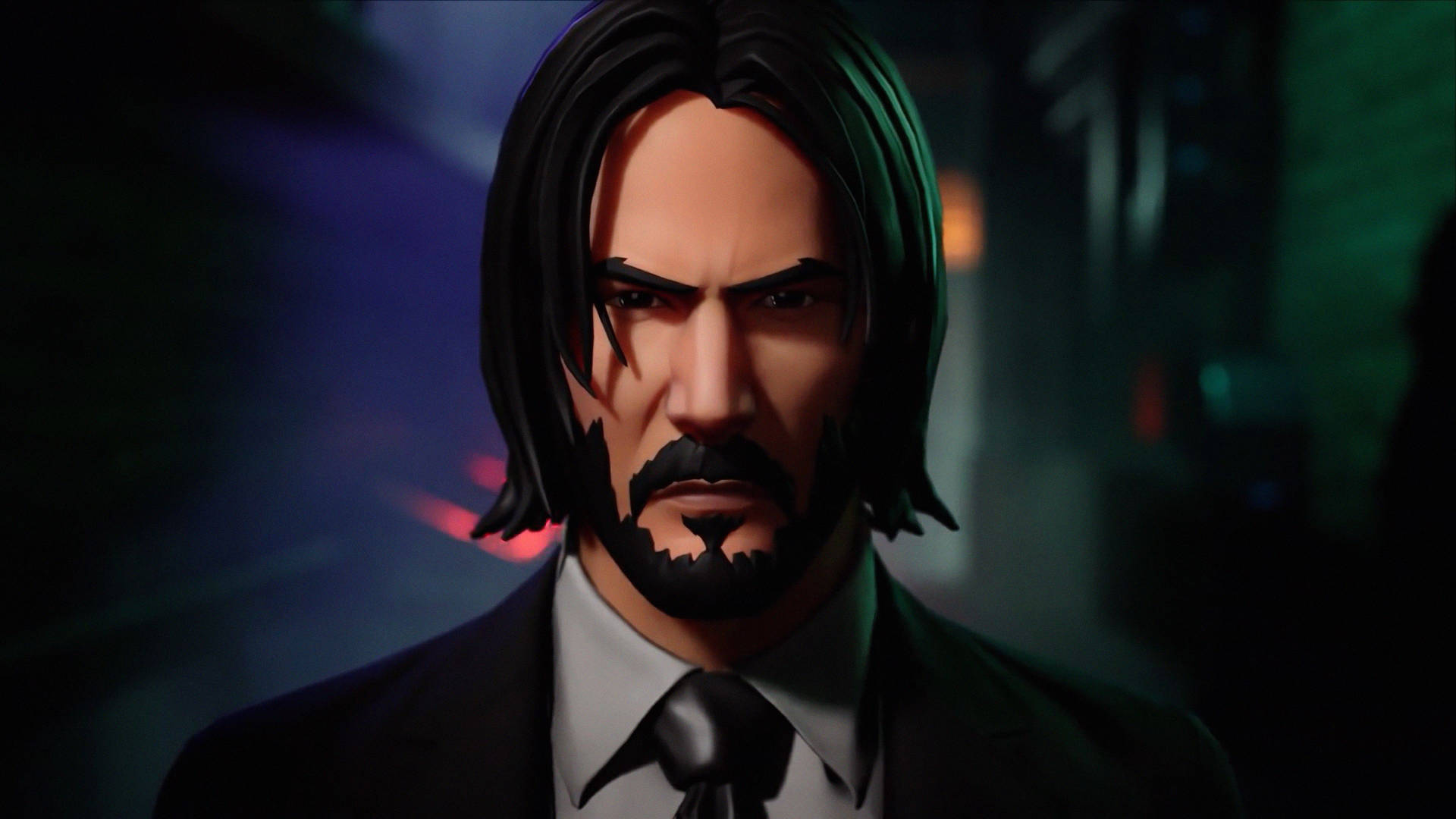 Fortnite John Wick 1080p Gaming Background