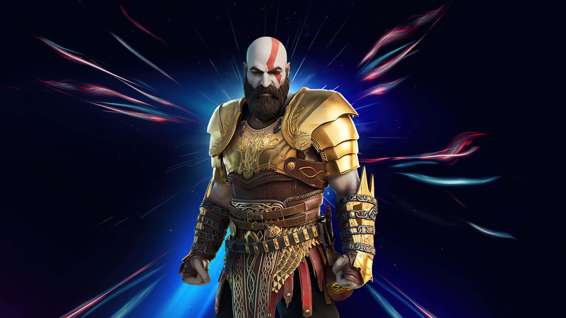 Fortnite Kratos Crossover Event Background