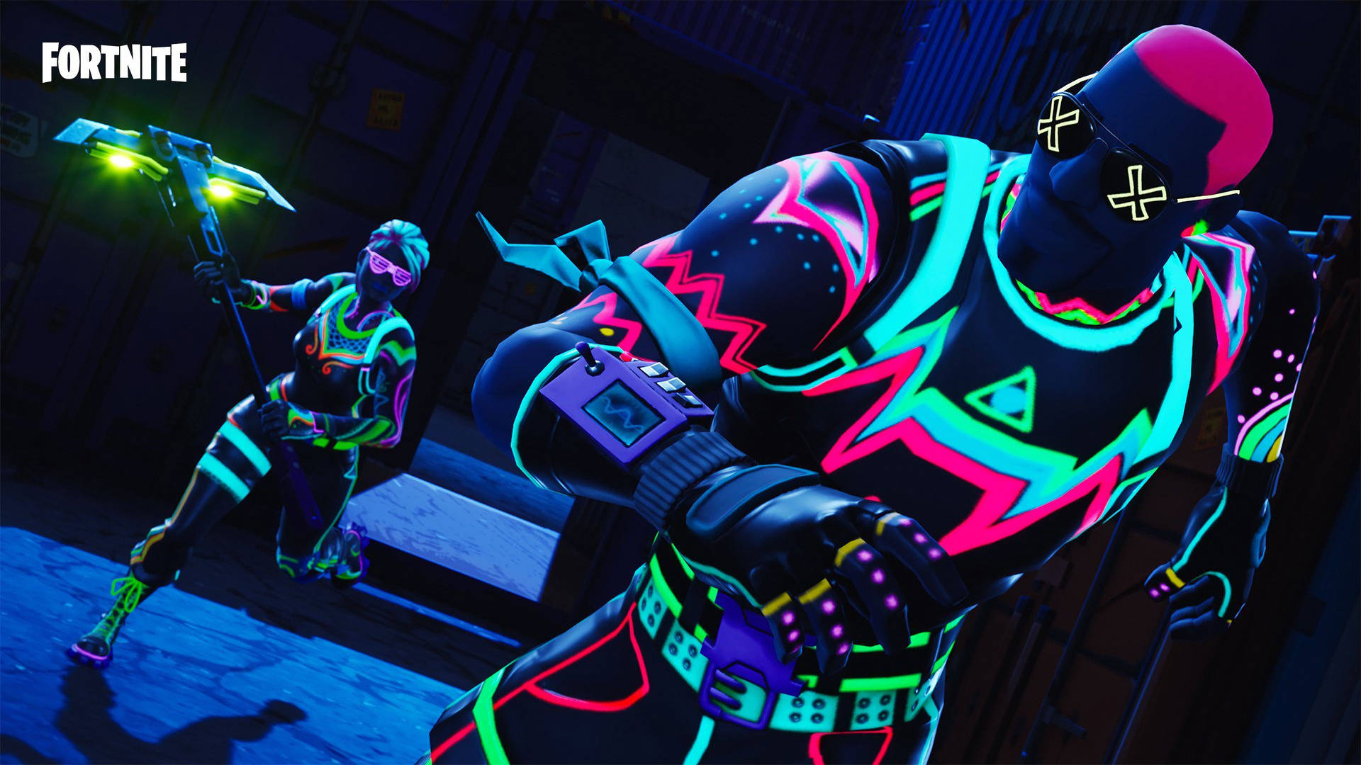 Fortnite - Neo Neon - A New Game Background