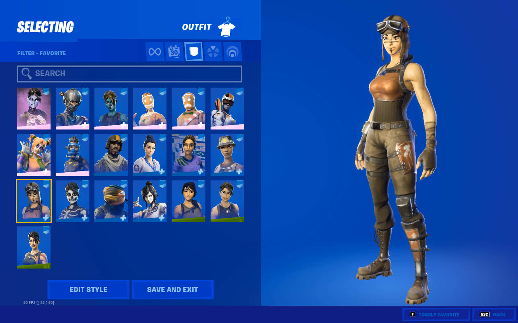 Fortnite - New Character Selection Screen Background