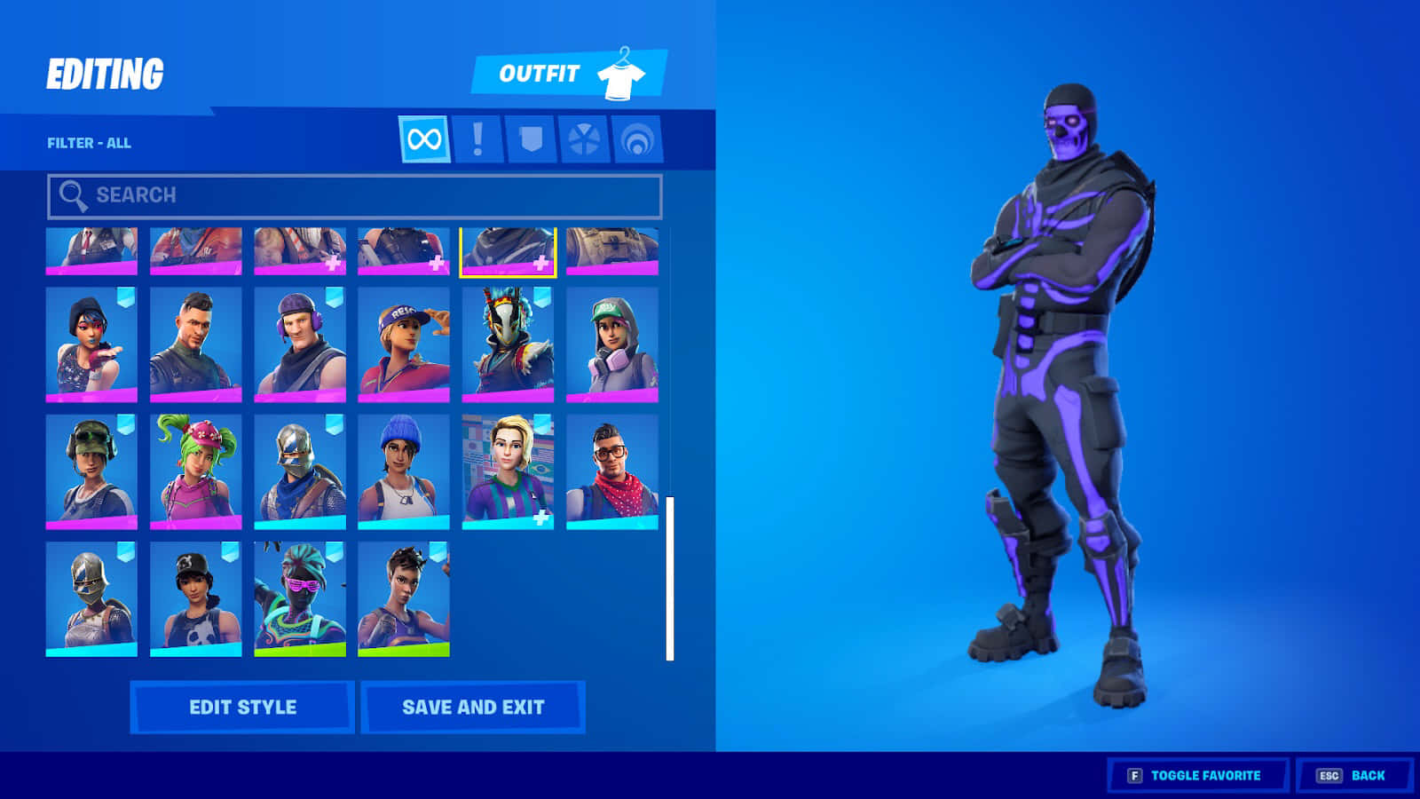 Fortnite - New Character Skins Background