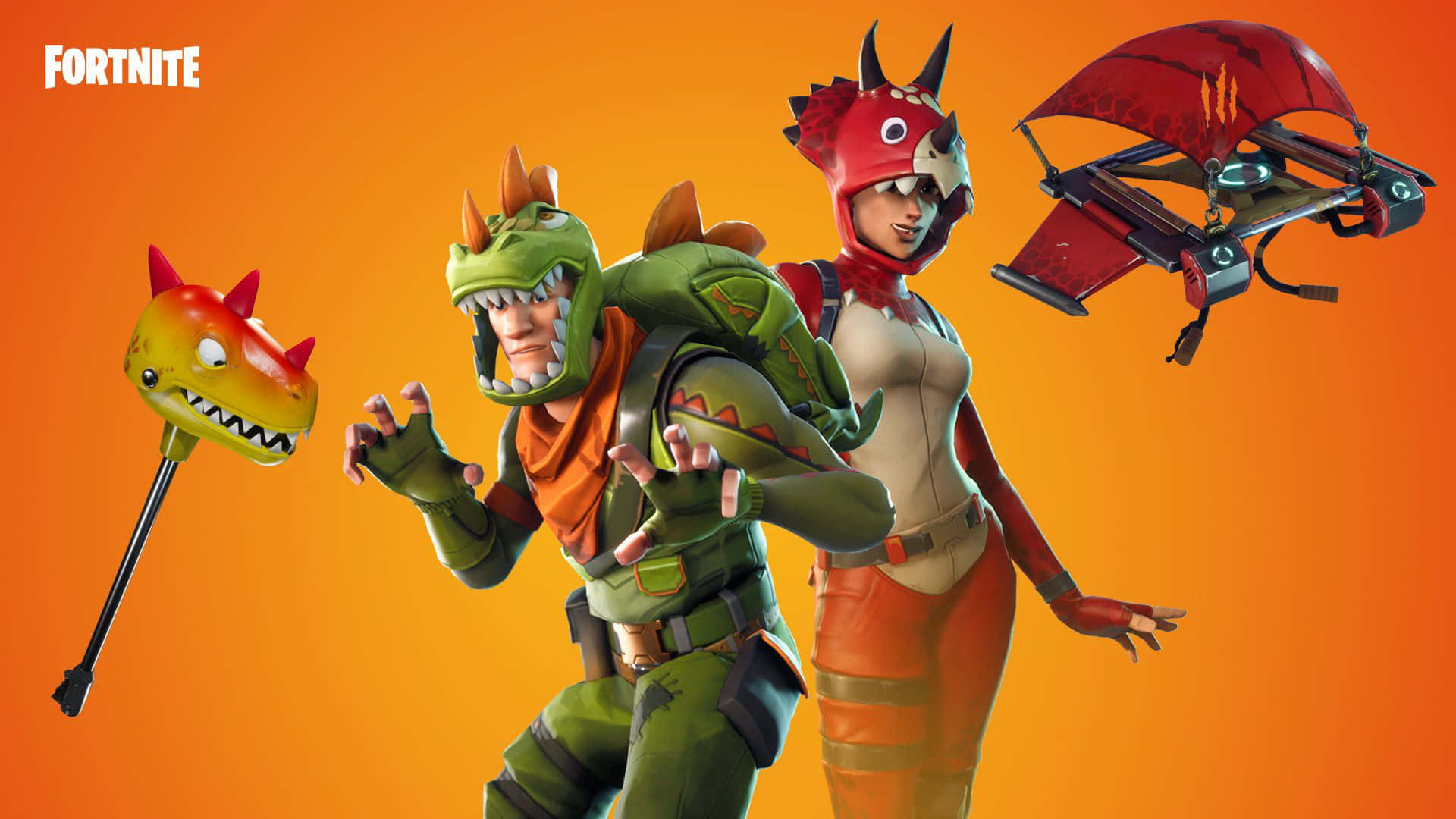 Fortnite - New Emotes And Costumes Background