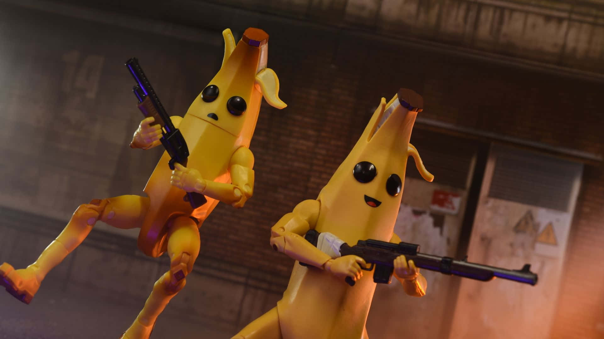 Fortnite Peely The Banana Skinsuit Avatar. Background