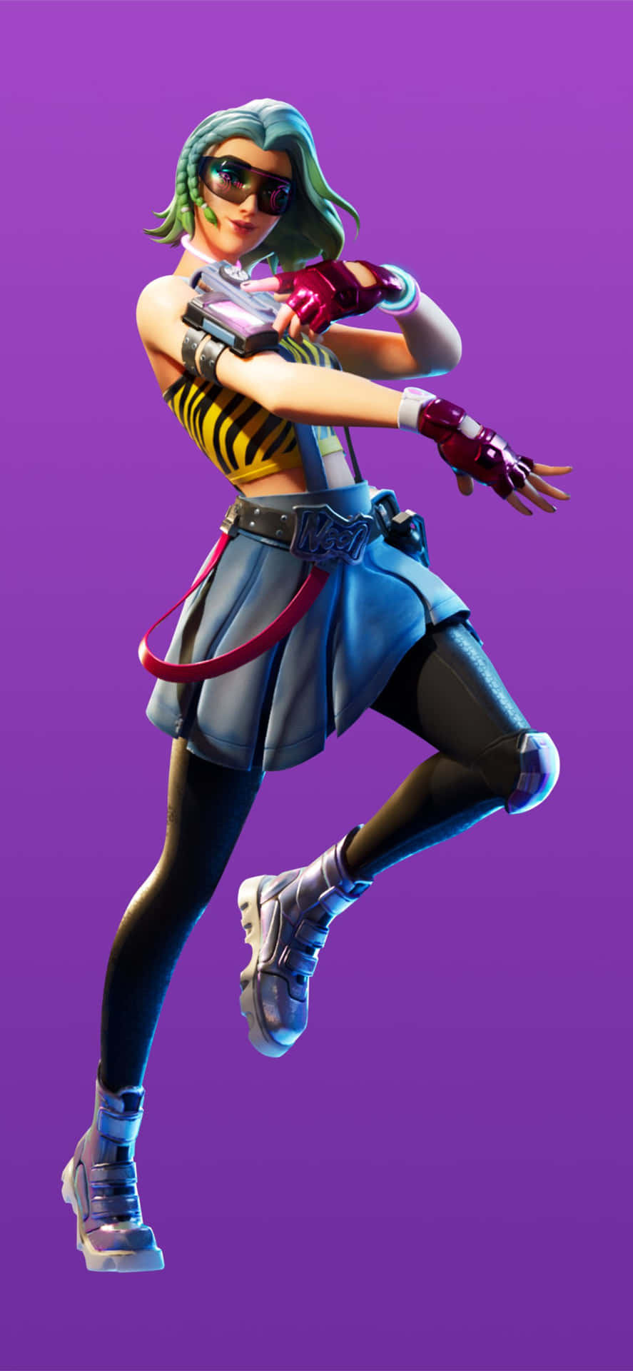 Fortnite Players Battle It Out For A Piece Of The Action In Season 4 Chapter 2 Background