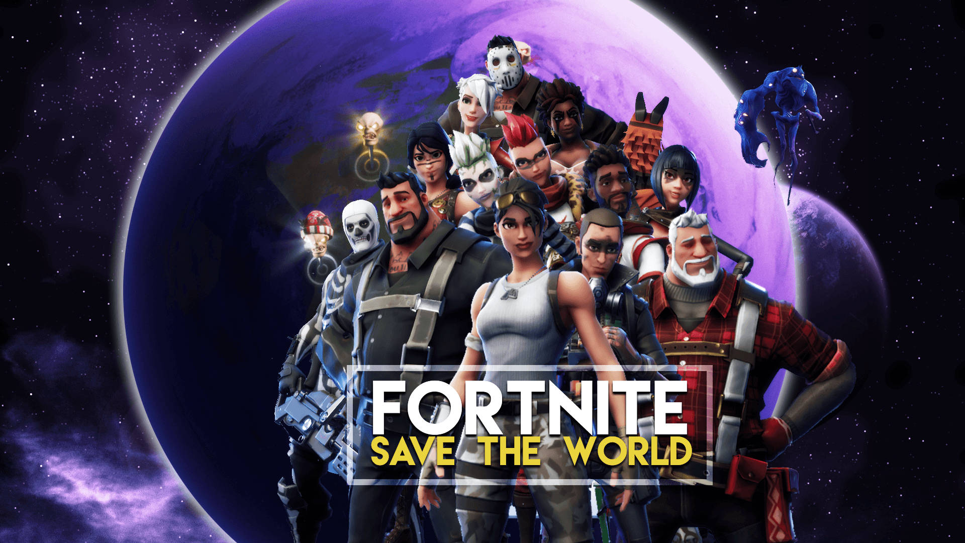 Fortnite Save The World Planet Background