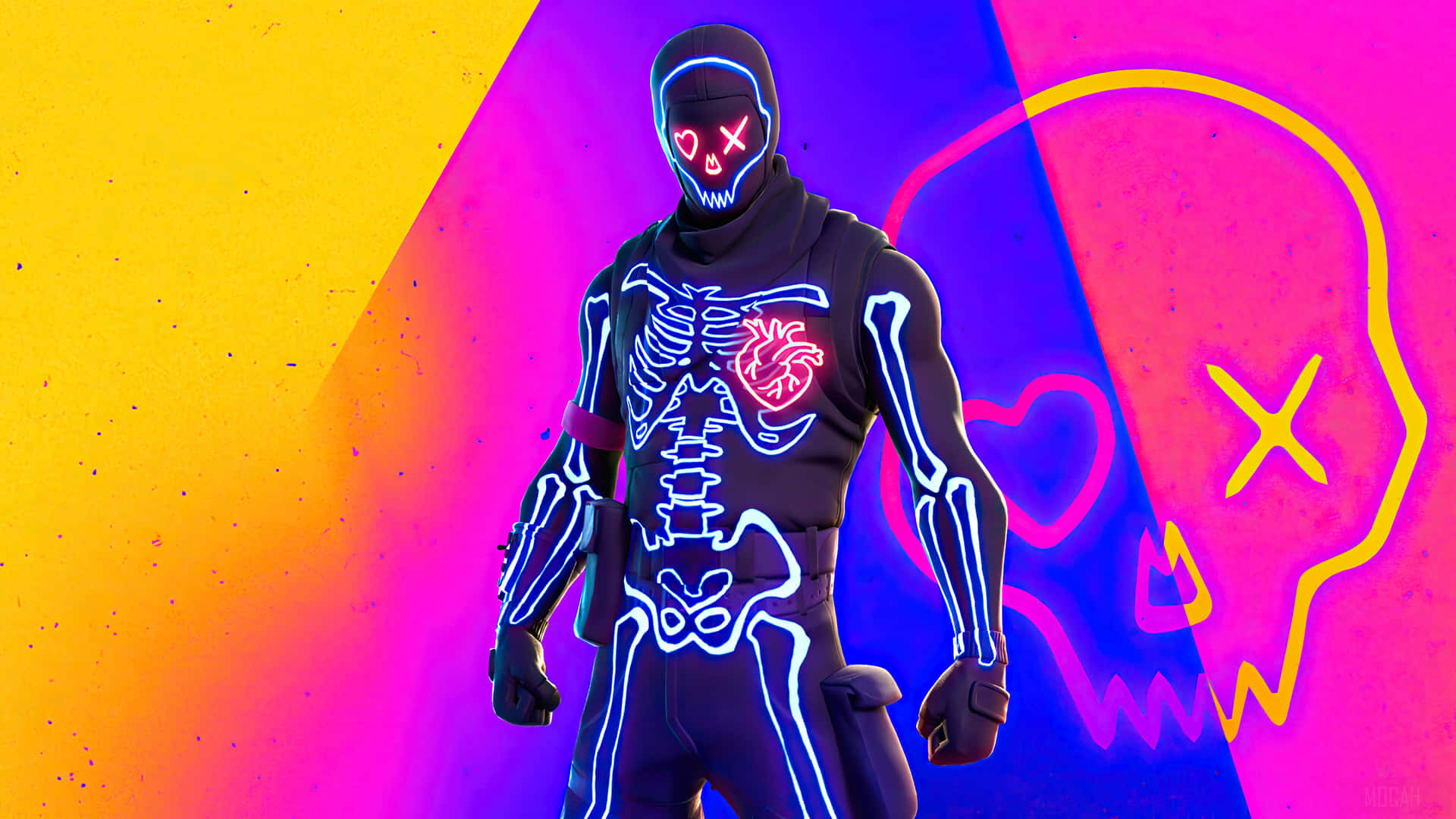 Fortnite Skeleton Hd Wallpaper Background