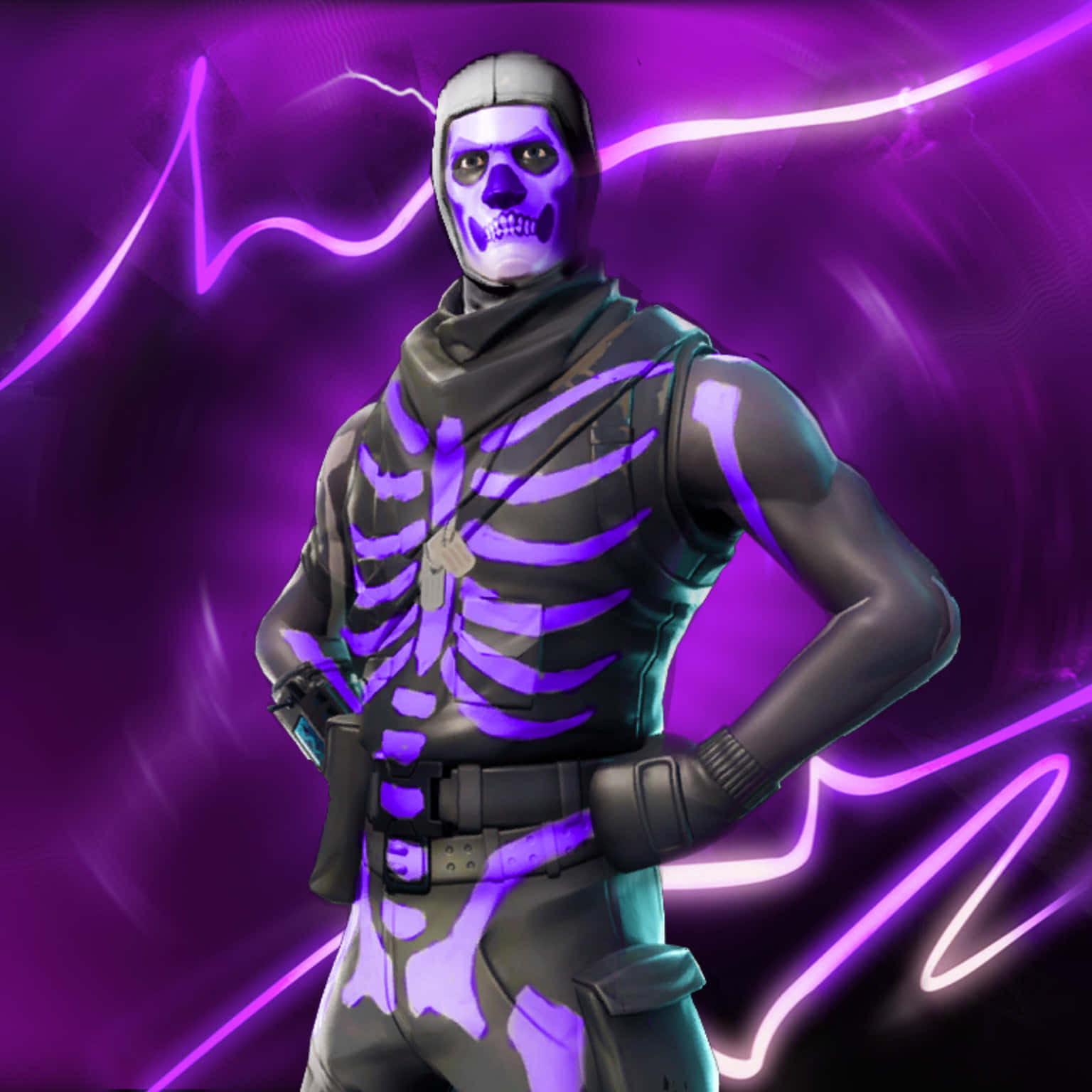 Fortnite Skeleton Wallpaper Background