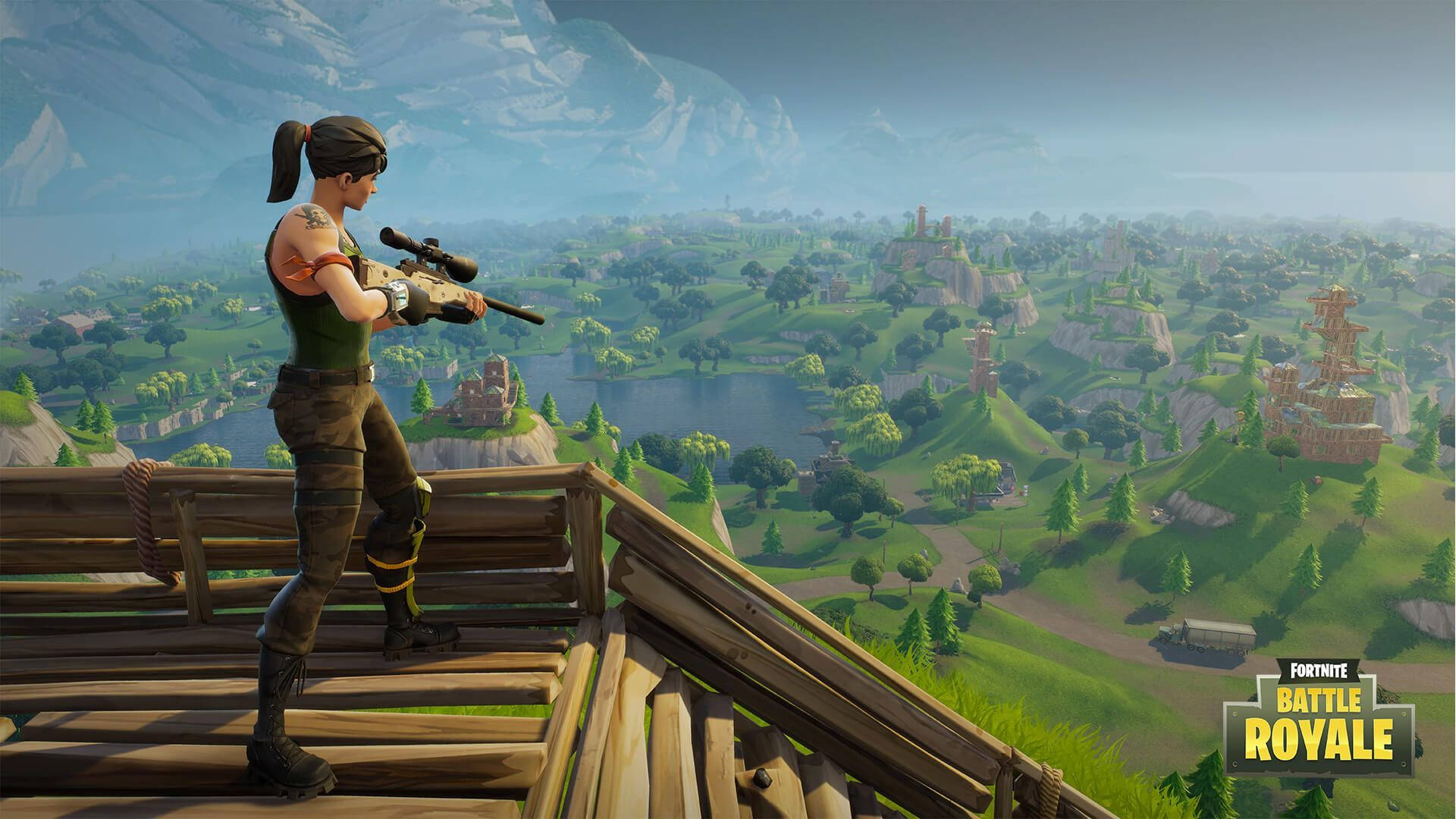 Fortnite Sniper Master Background