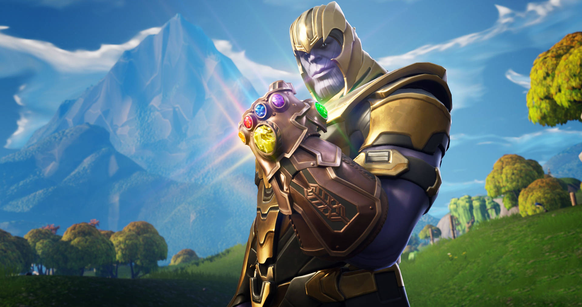 Fortnite Thanos 1080p Gaming Background