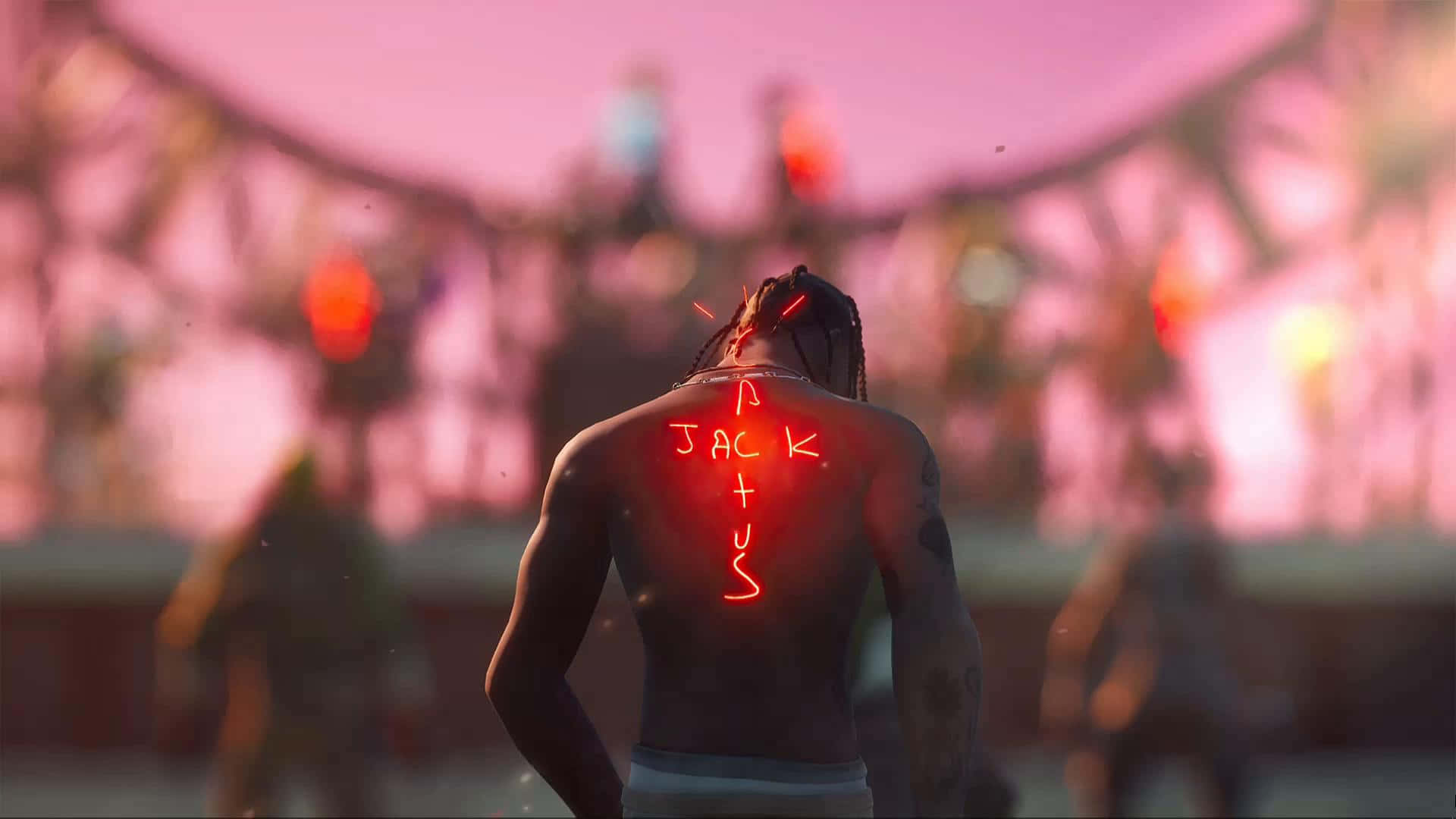 Fortnite Travis Scott Astronomical Event Background