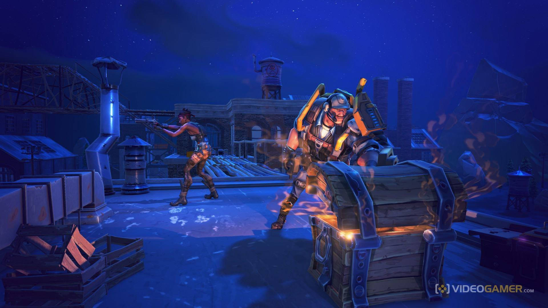 Fortnite Treasure Chest Background