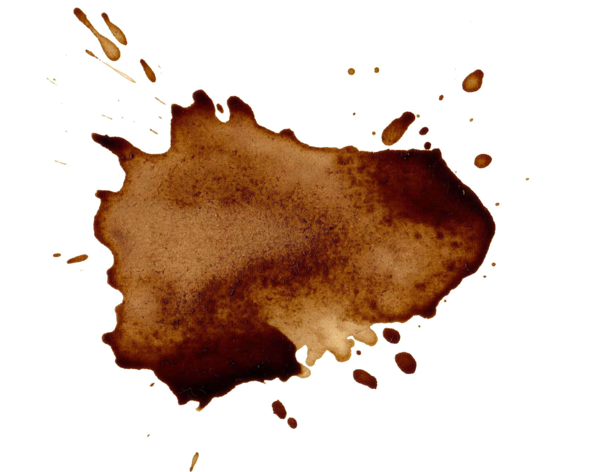 Fortuitous Coffee Mark Splash Background