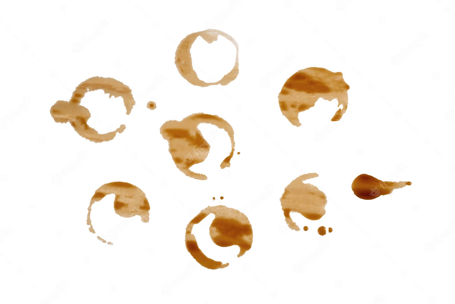 Fortuitous Coffee Stain Background