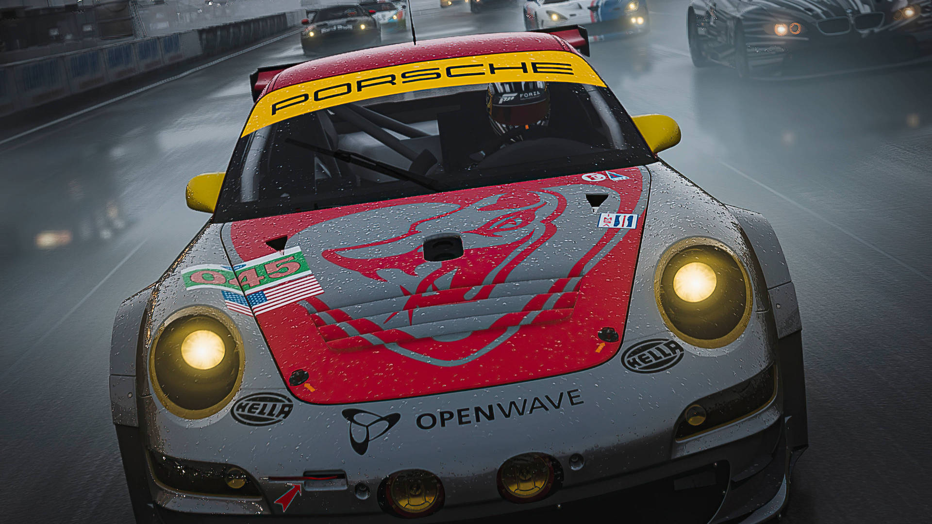 Forza 4 Operating Porsche 911 Background
