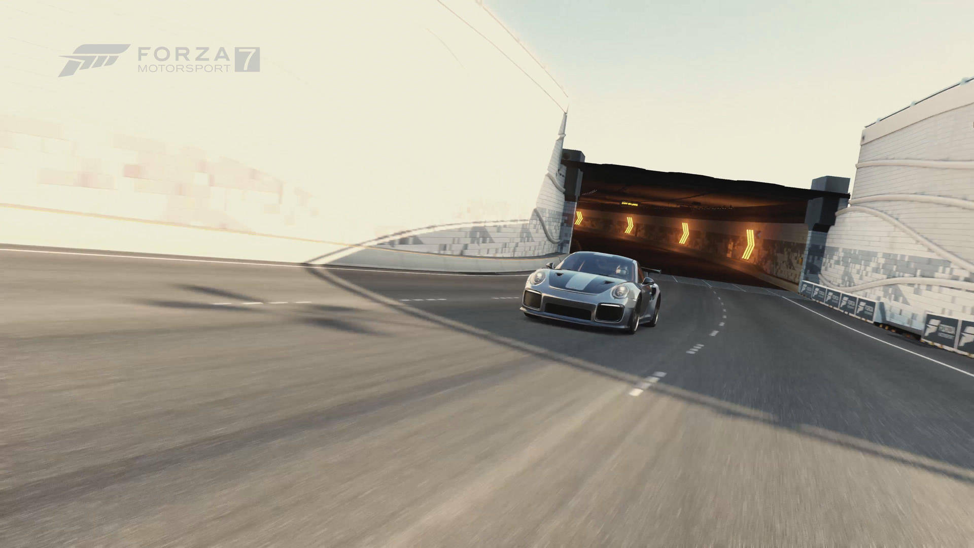Forza 7 Speeding Porsche Car Background