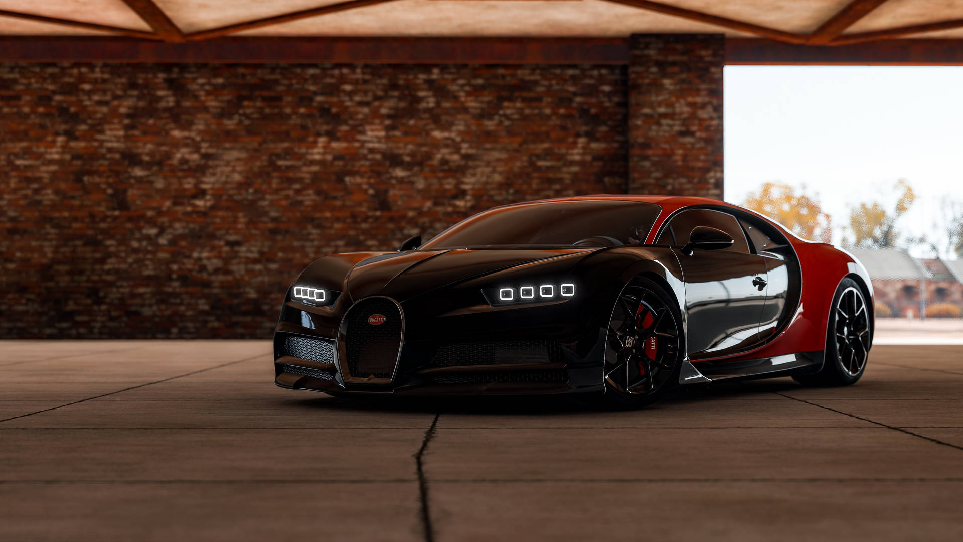 Forza Gaming Bugatti Background