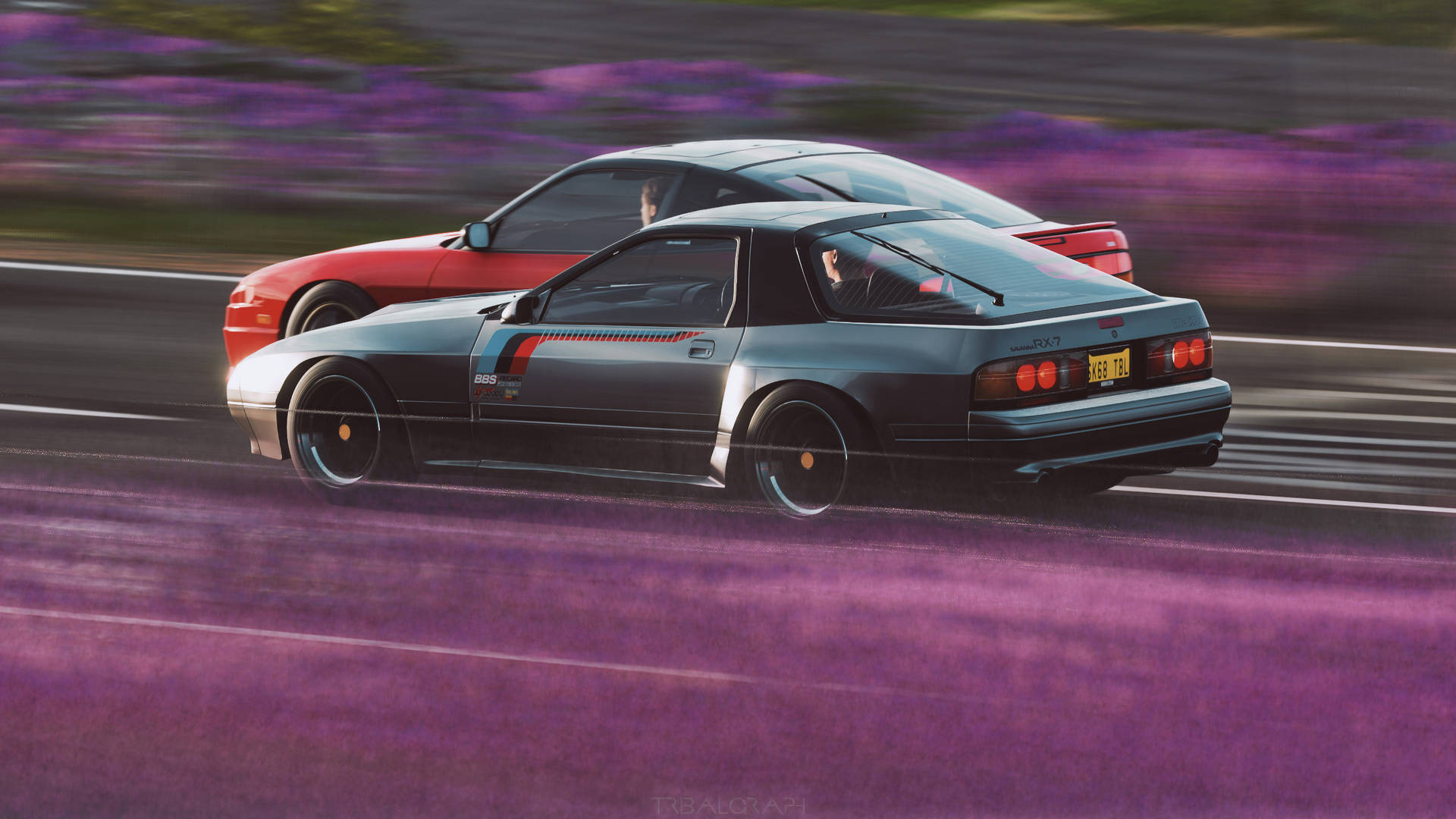 Forza Horizon 4 4k Classic Competing Cars Background
