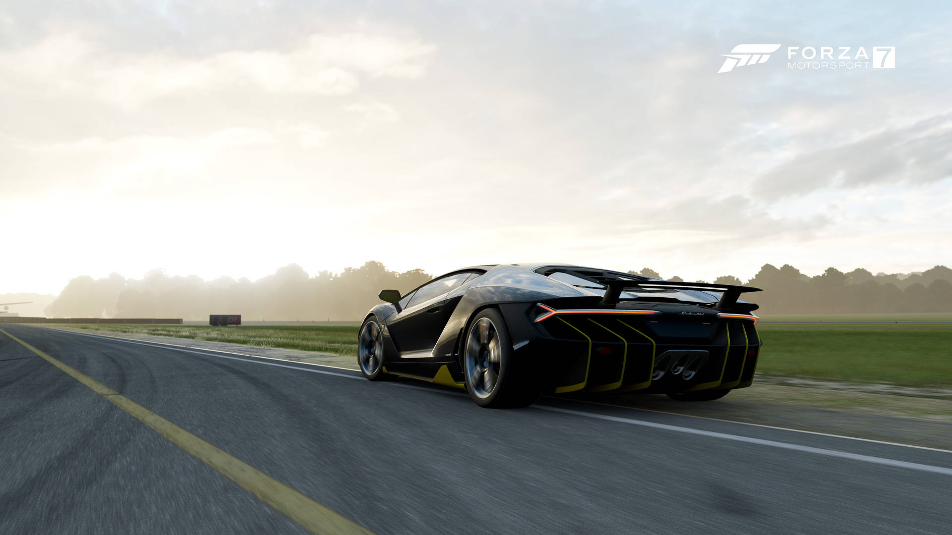 Forza Motorsport 7 Country Road Lamborghini Background