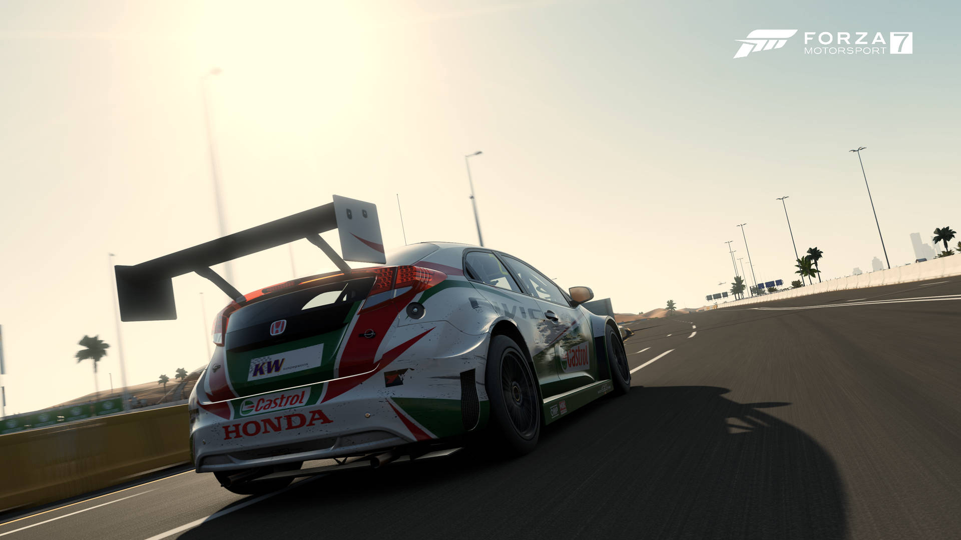 Forza Motorsport 7 Honda Civic Wtcc Background