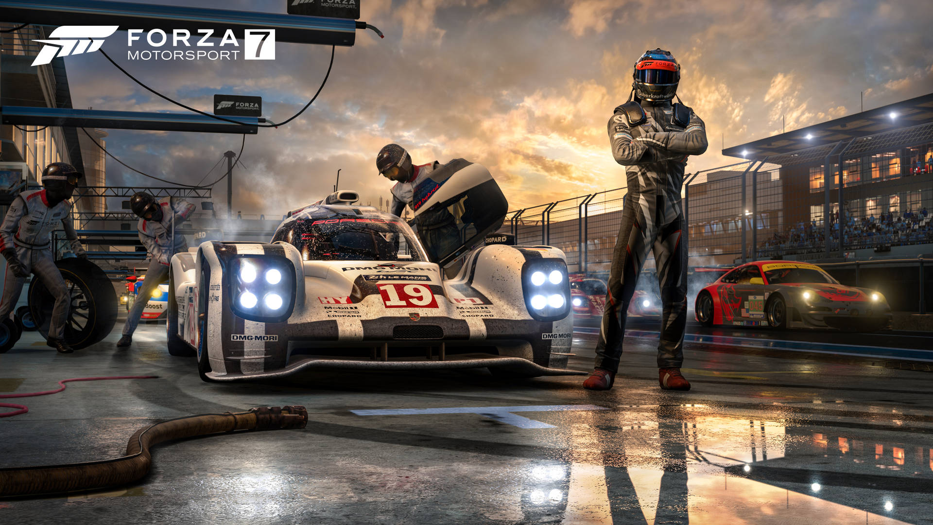 Forza Motorsport 7 Racer Pit Stop