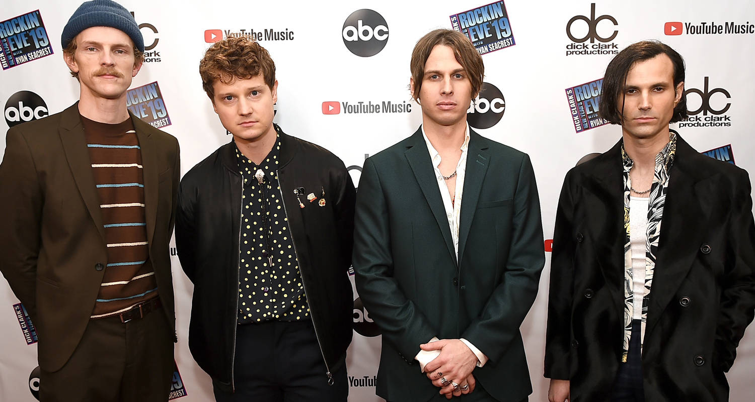 Foster The People At Premiere Event Background
