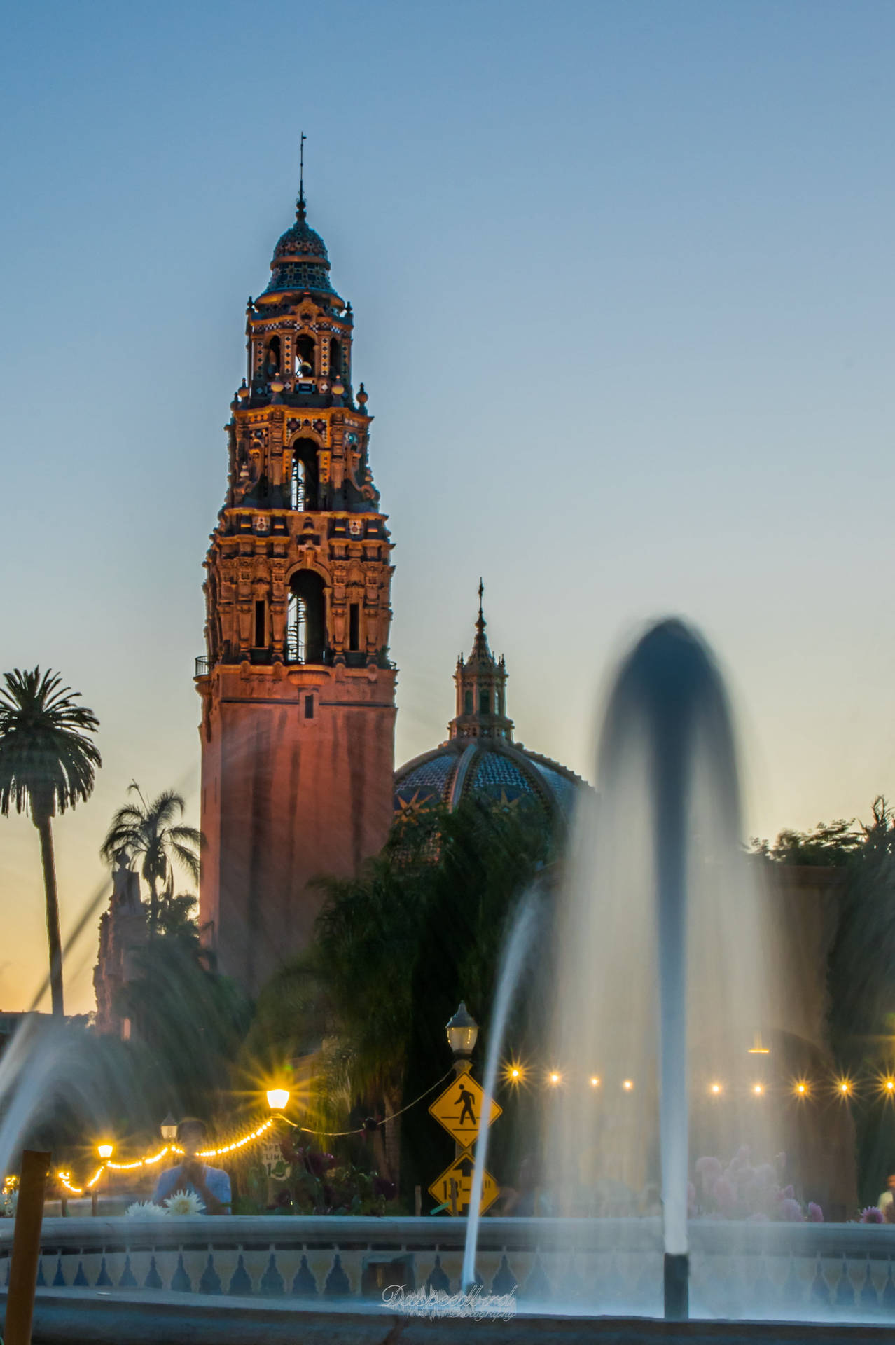 Fountain Inside Balboa Park