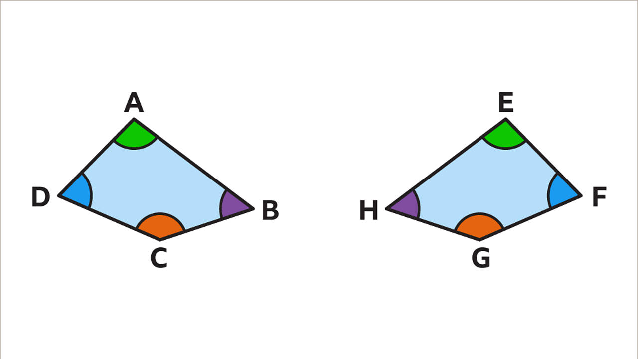 Four Angled Congruent Background