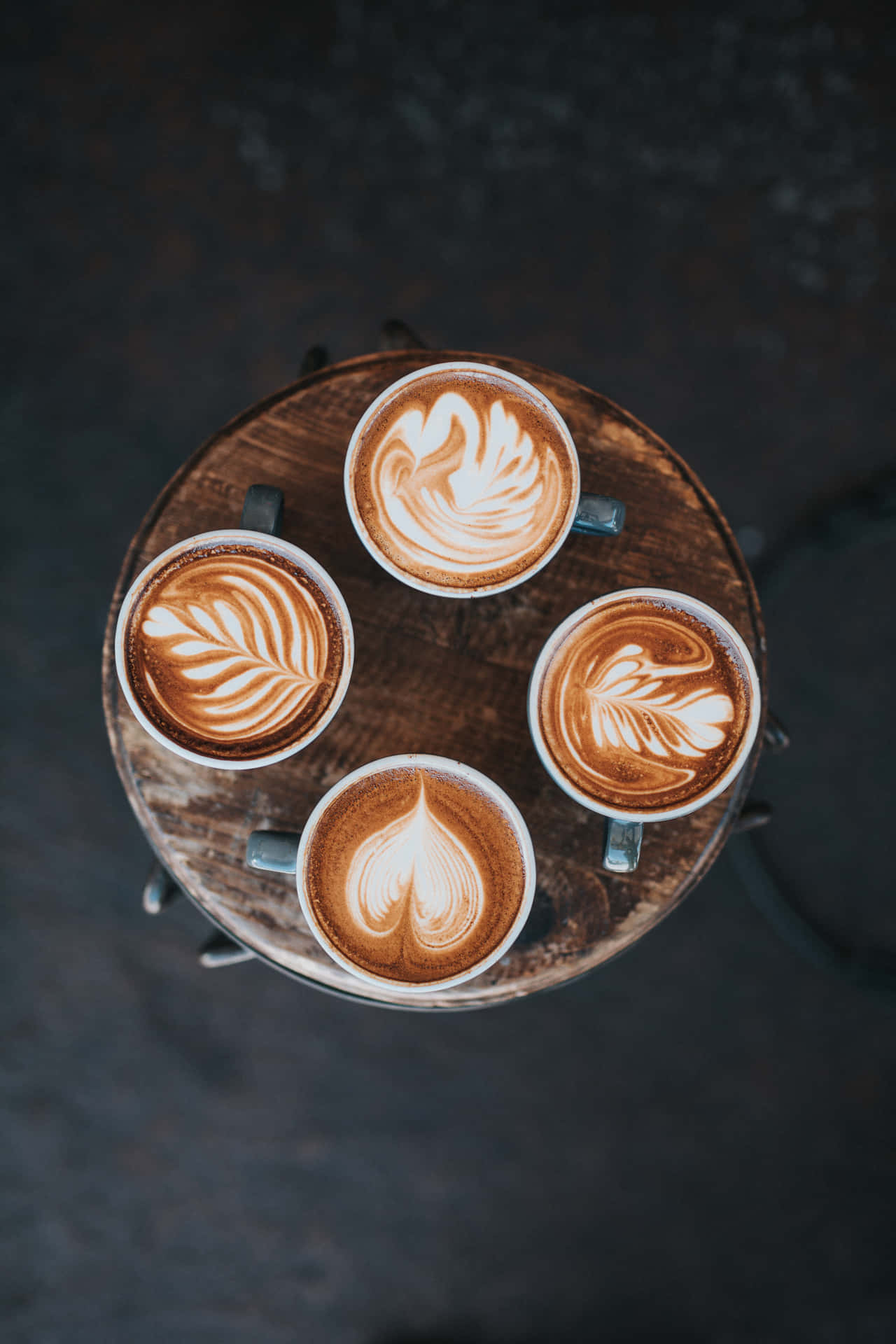 Four Coffee Background