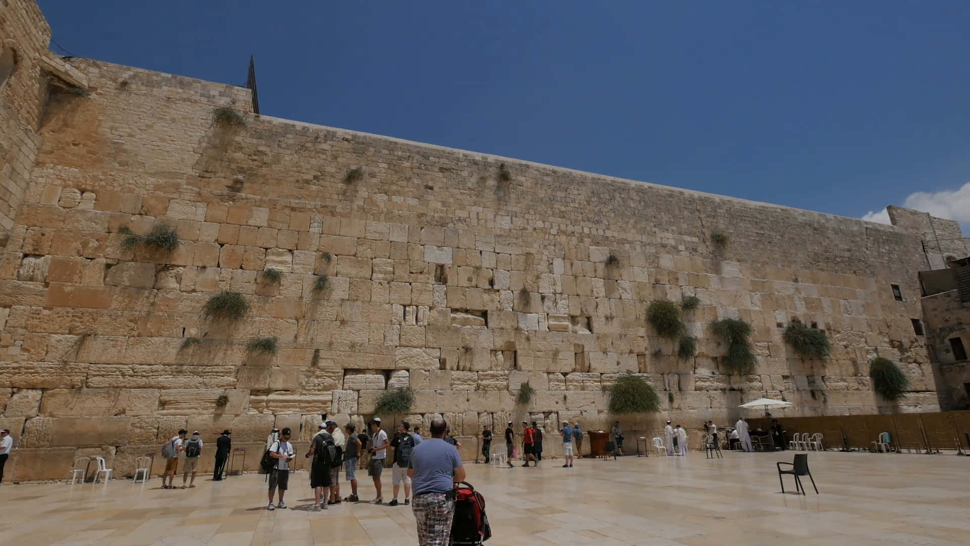 Four Cubits Wailing Wall Background