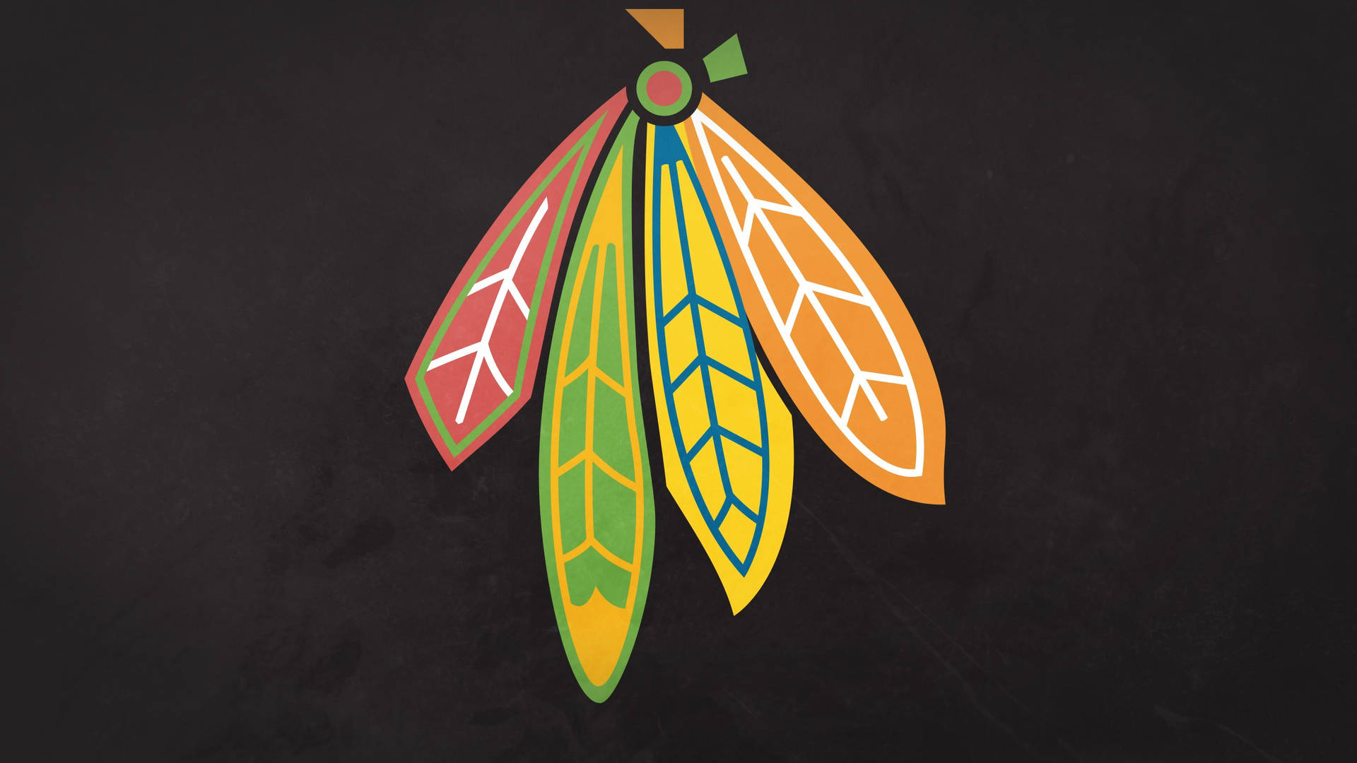 Four Feathers Chicago Blackhawks Background