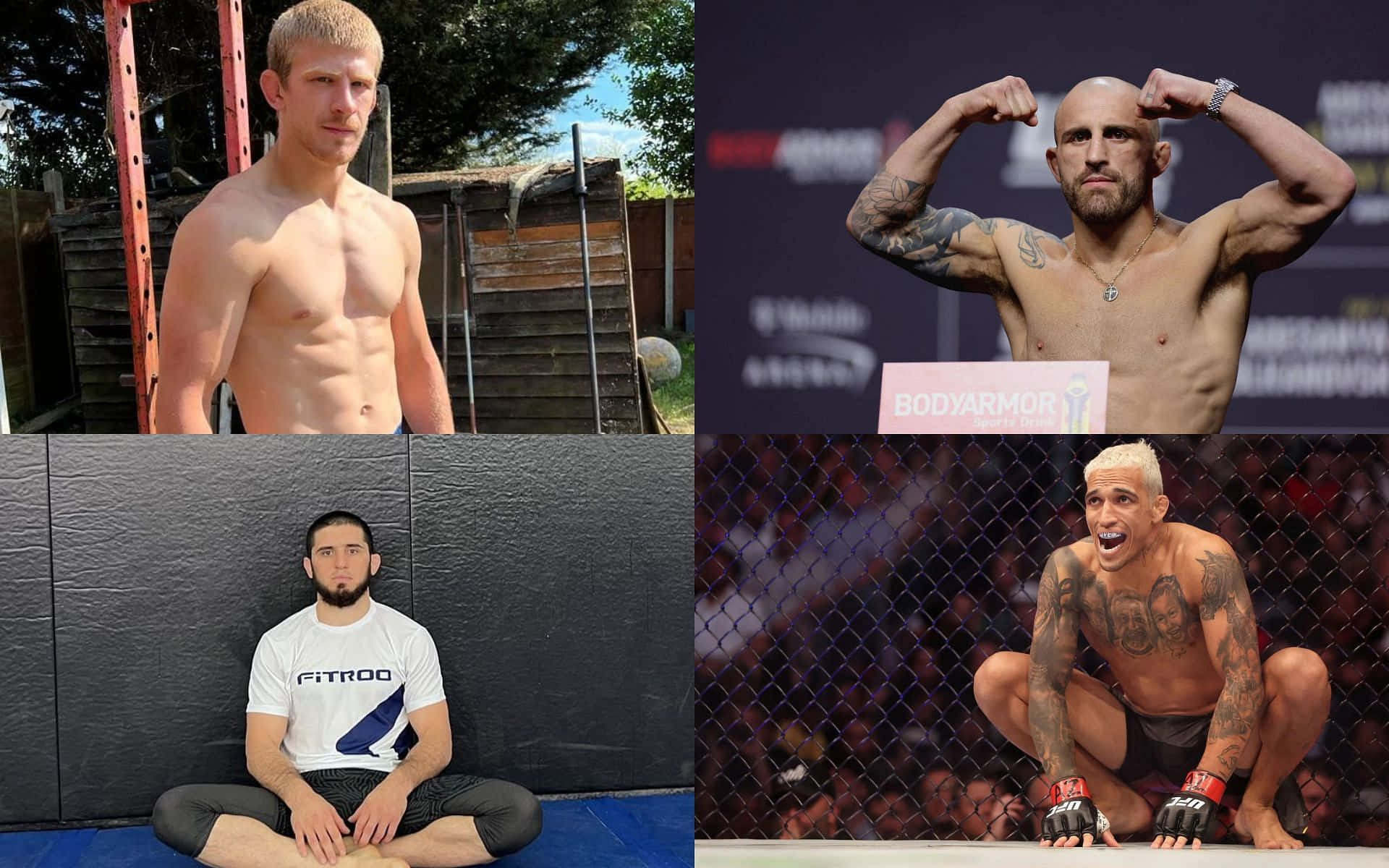 Four Fight Arnold Allen Background