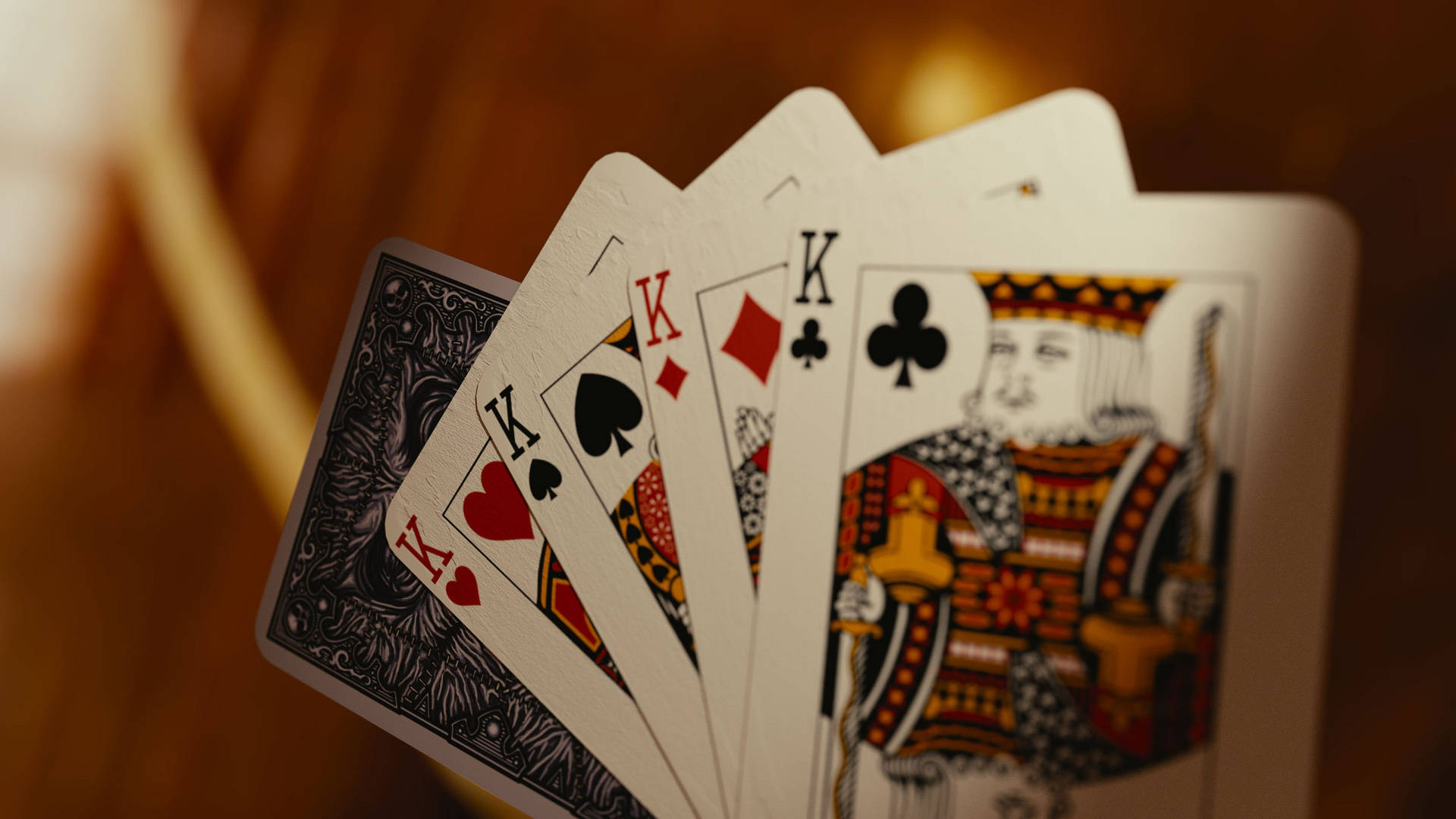 Four Kings Of Poker Background