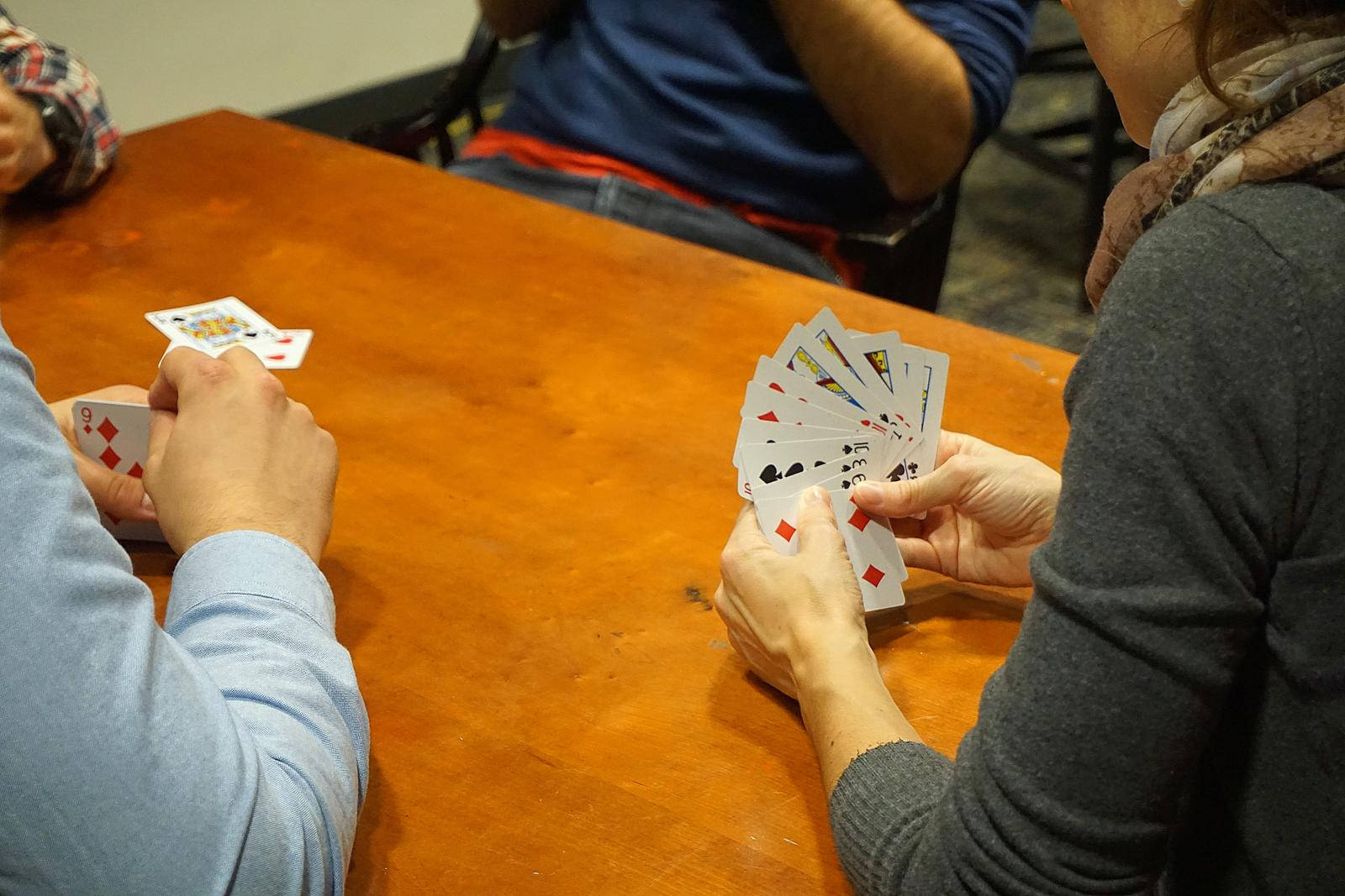 Four Men Playing Durak