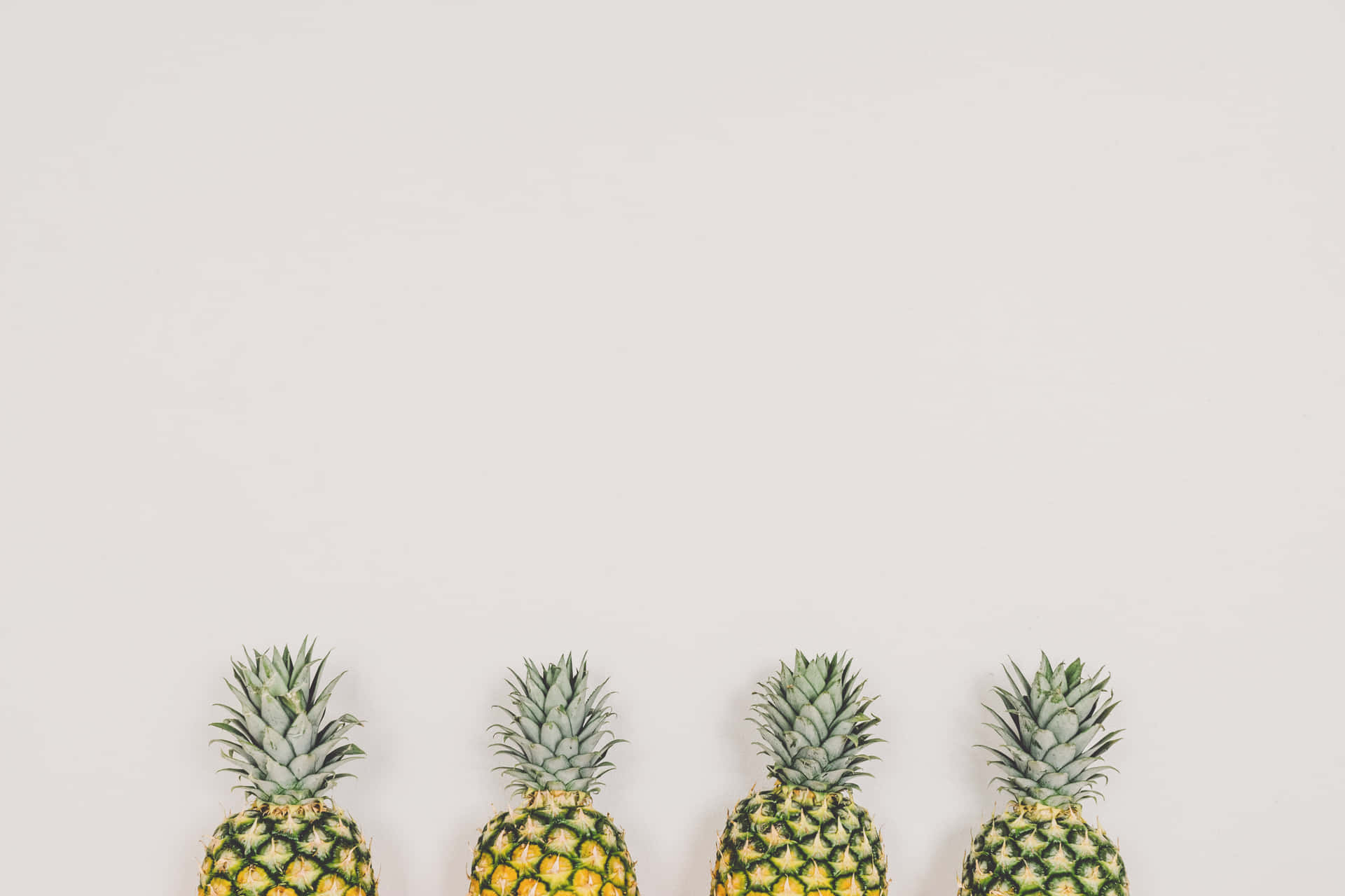 Four Pineapples Background