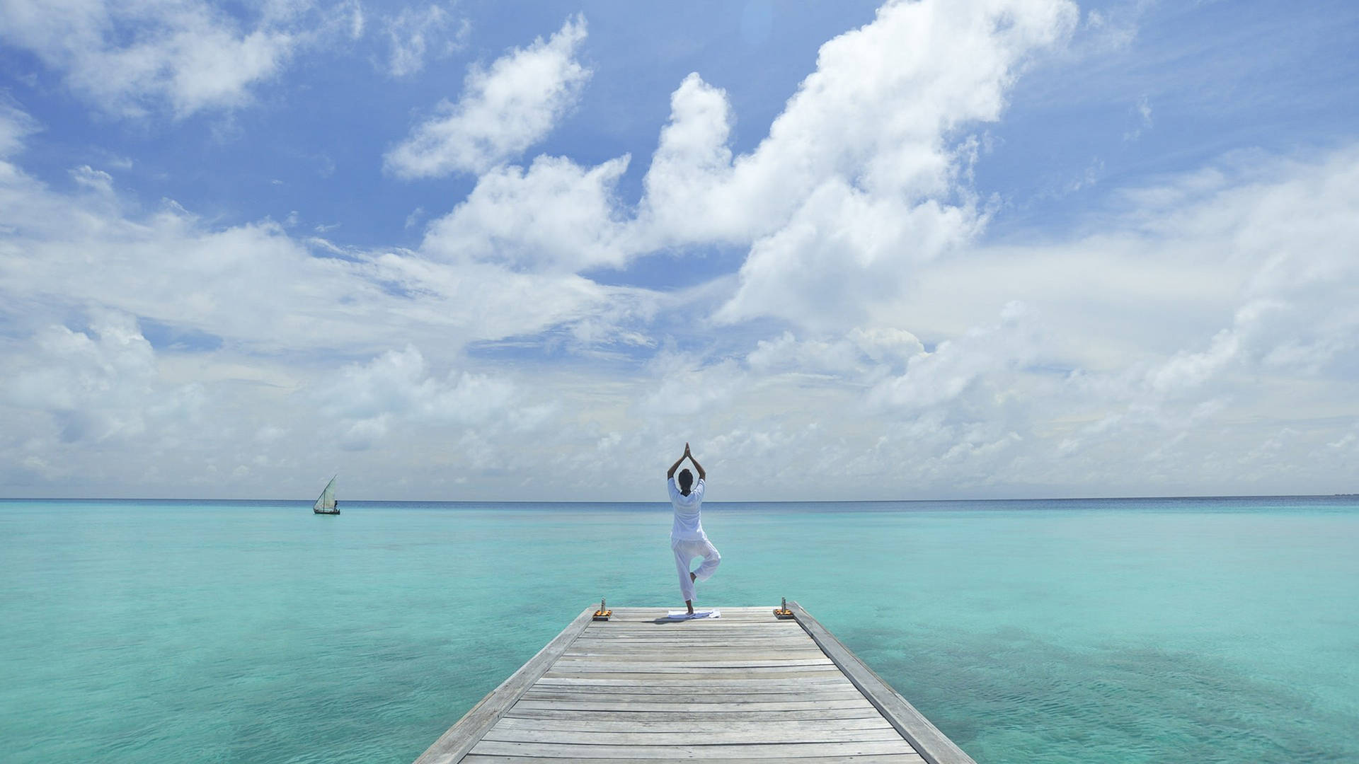 Four Seasons Resorts Maldives Yoga Therapy Background